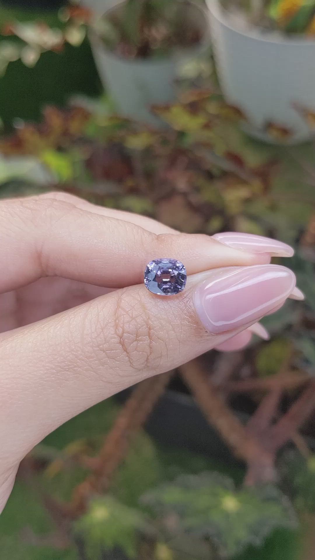 2.31 Ct. Spinel from Ceylon (Sri Lanka) Size Video