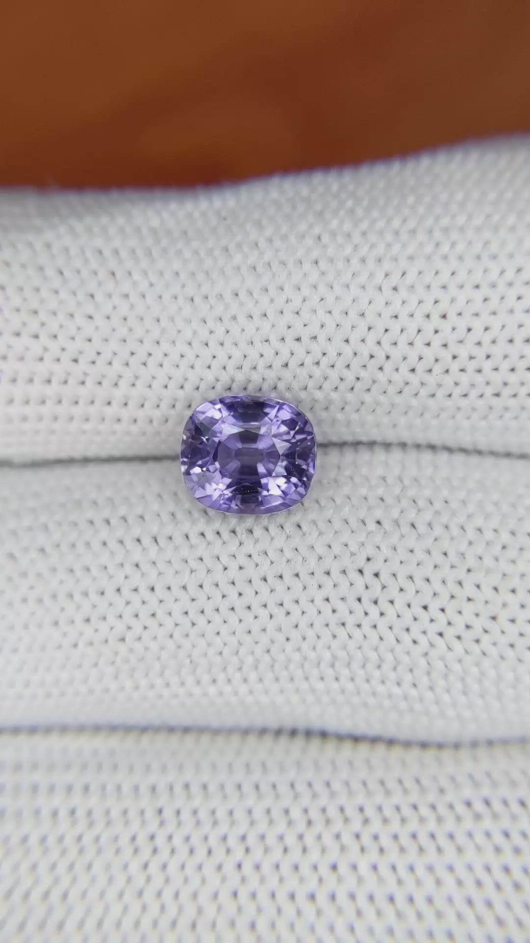 2.31 Ct. Spinel from Ceylon (Sri Lanka) Size Video