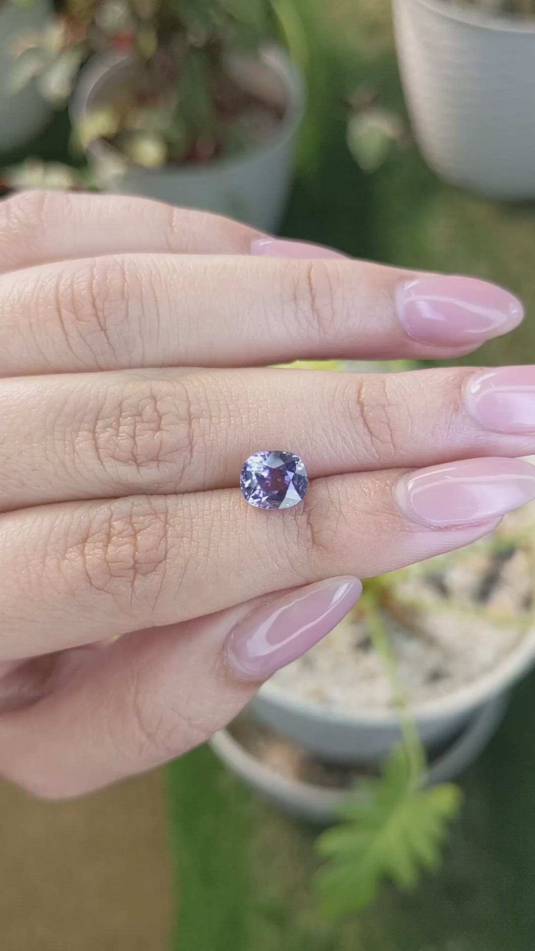 2.31 Ct. Spinel from Ceylon (Sri Lanka) Size Video