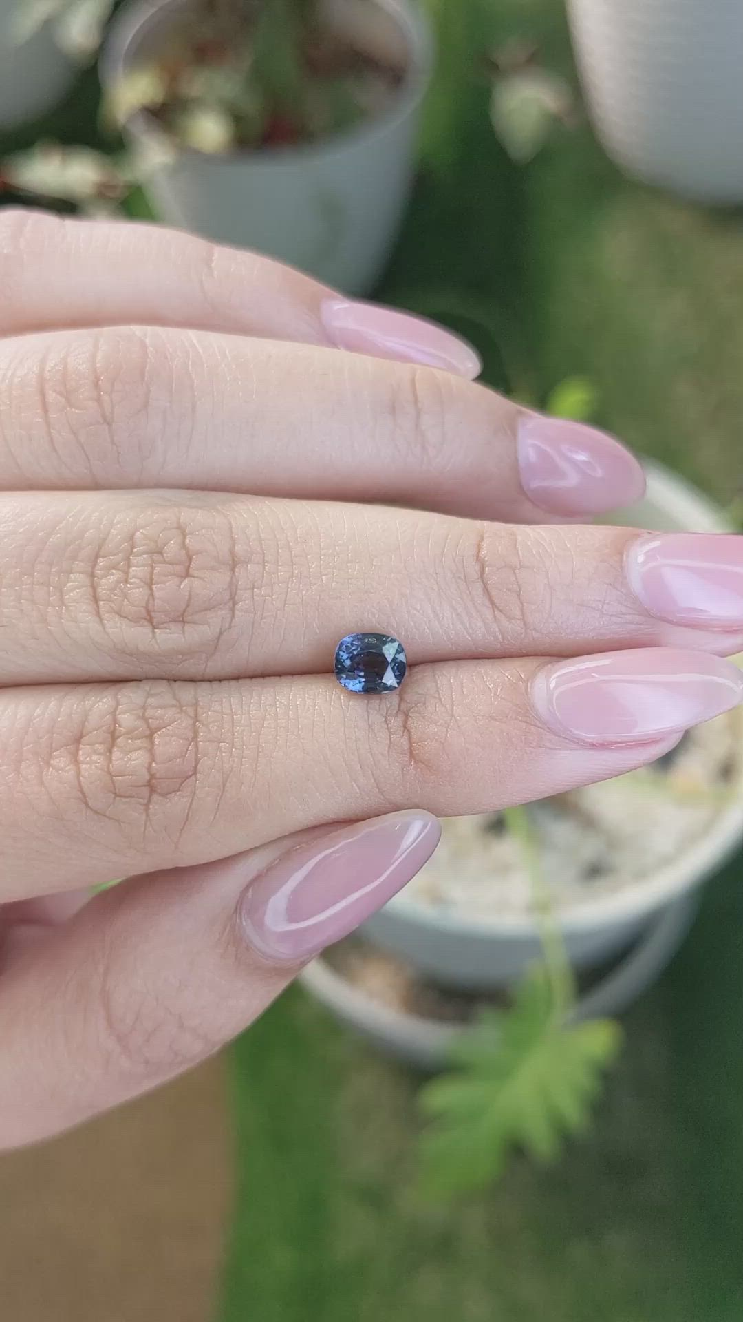 1.05 Ct. Spinel from Ceylon (Sri Lanka) Size Video