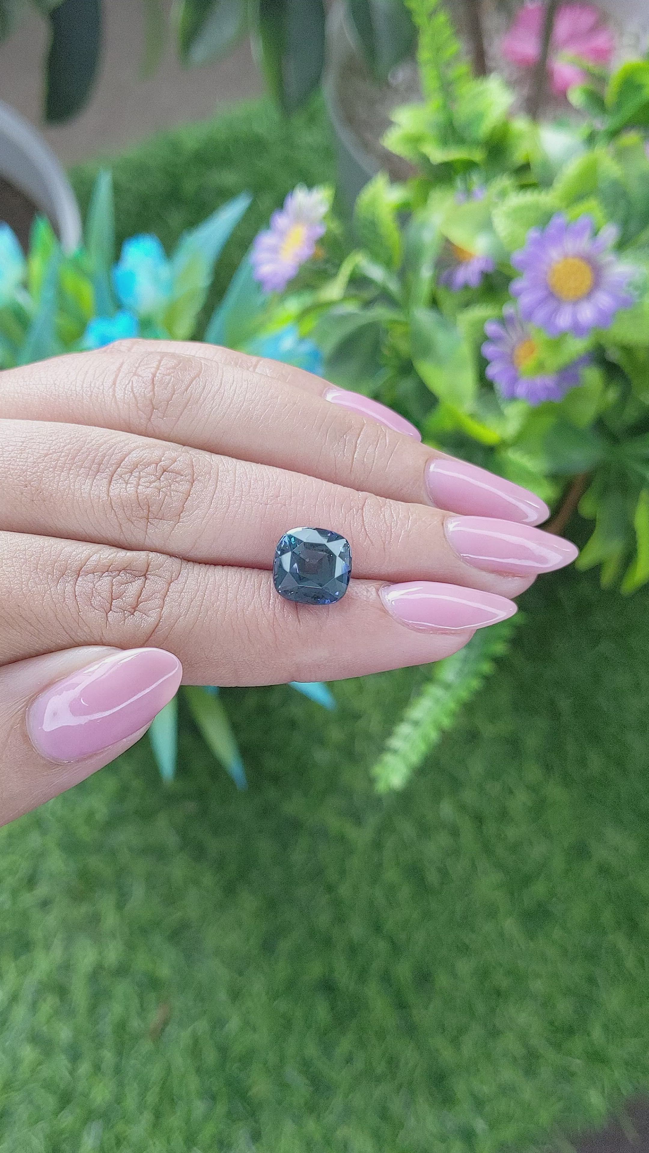 5.60 Ct. Spinel from Tanzania Size Video