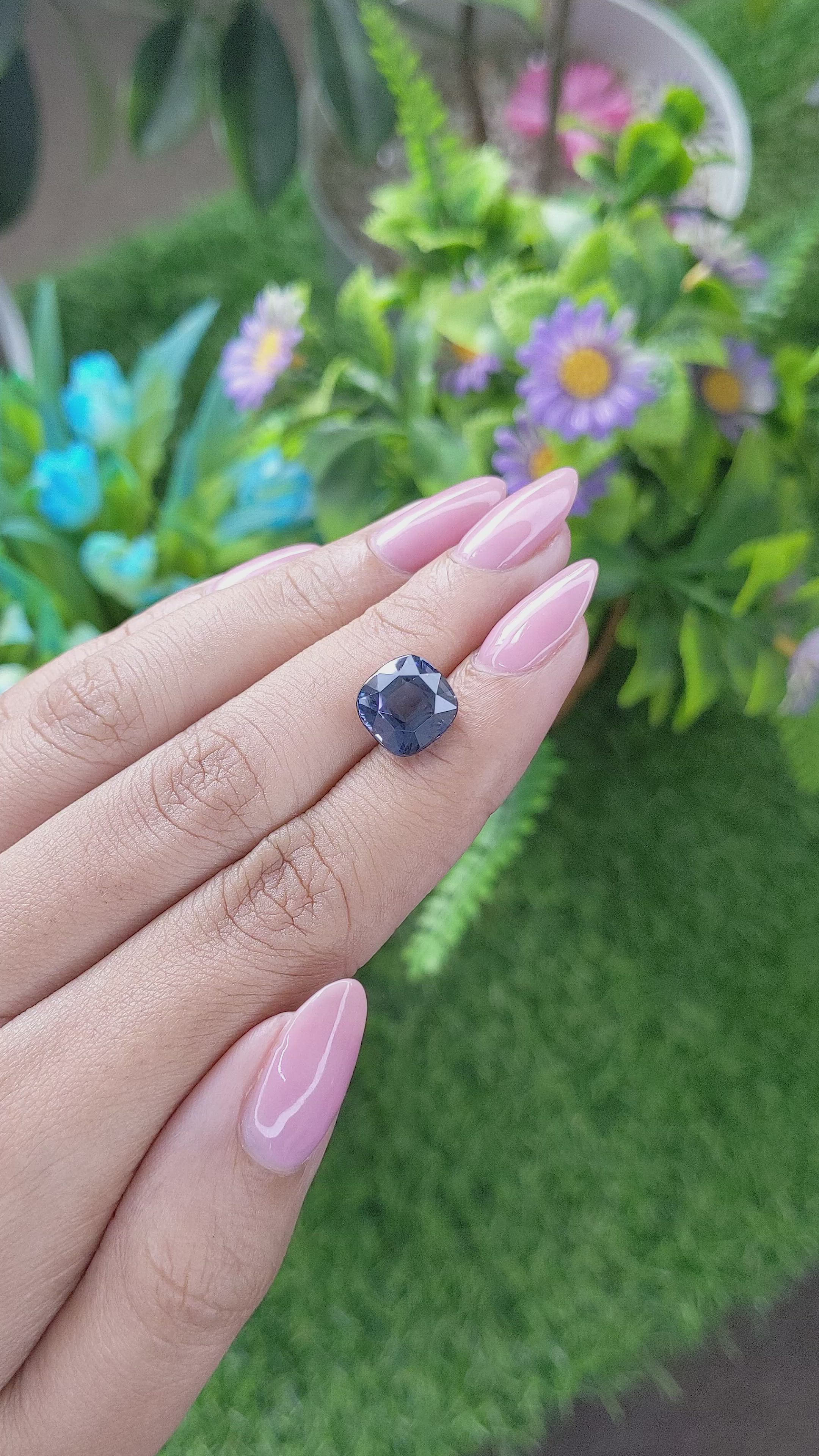 5.60 Ct. Spinel from Tanzania Size Video