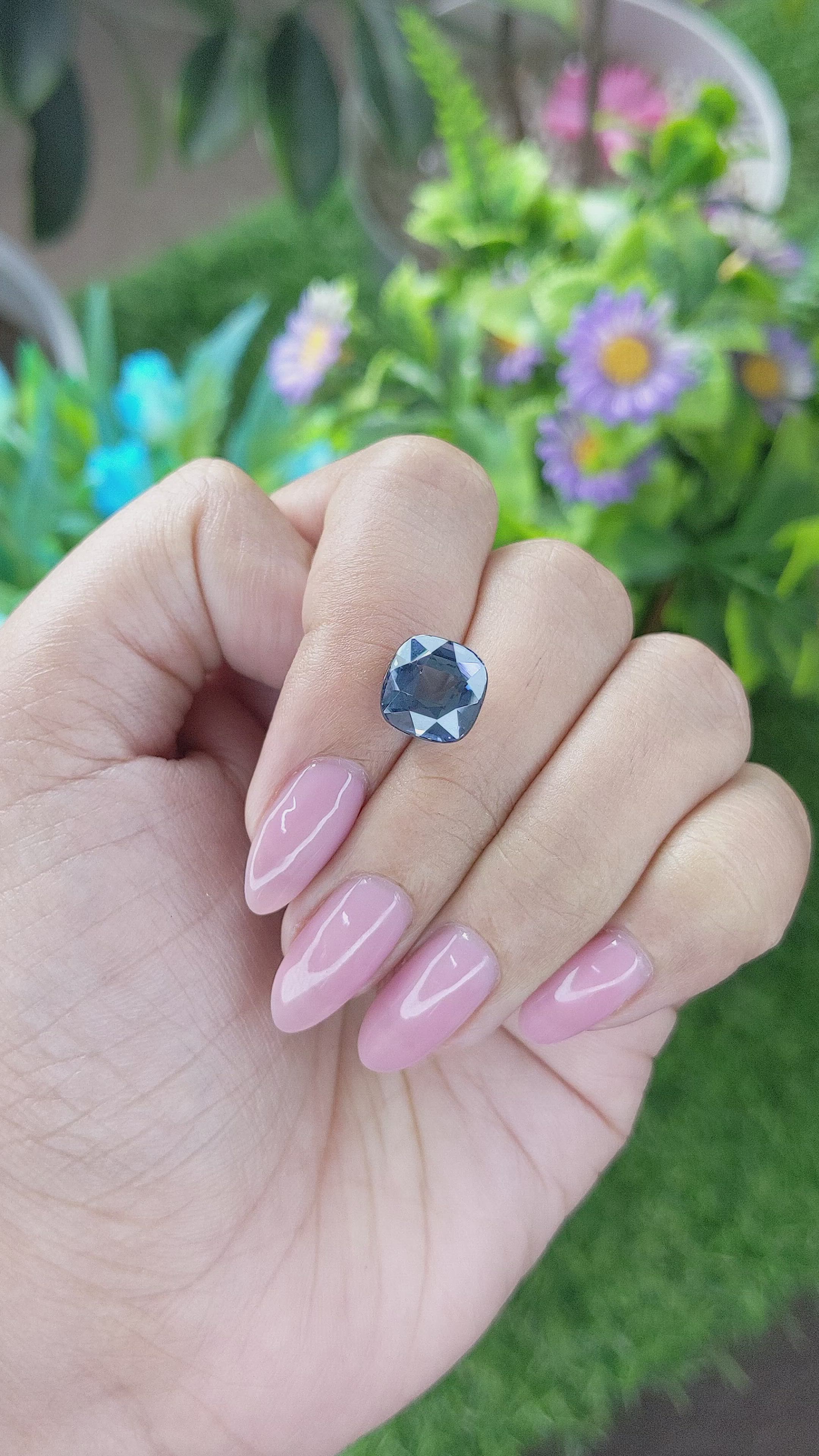 5.60 Ct. Spinel from Tanzania Size Video