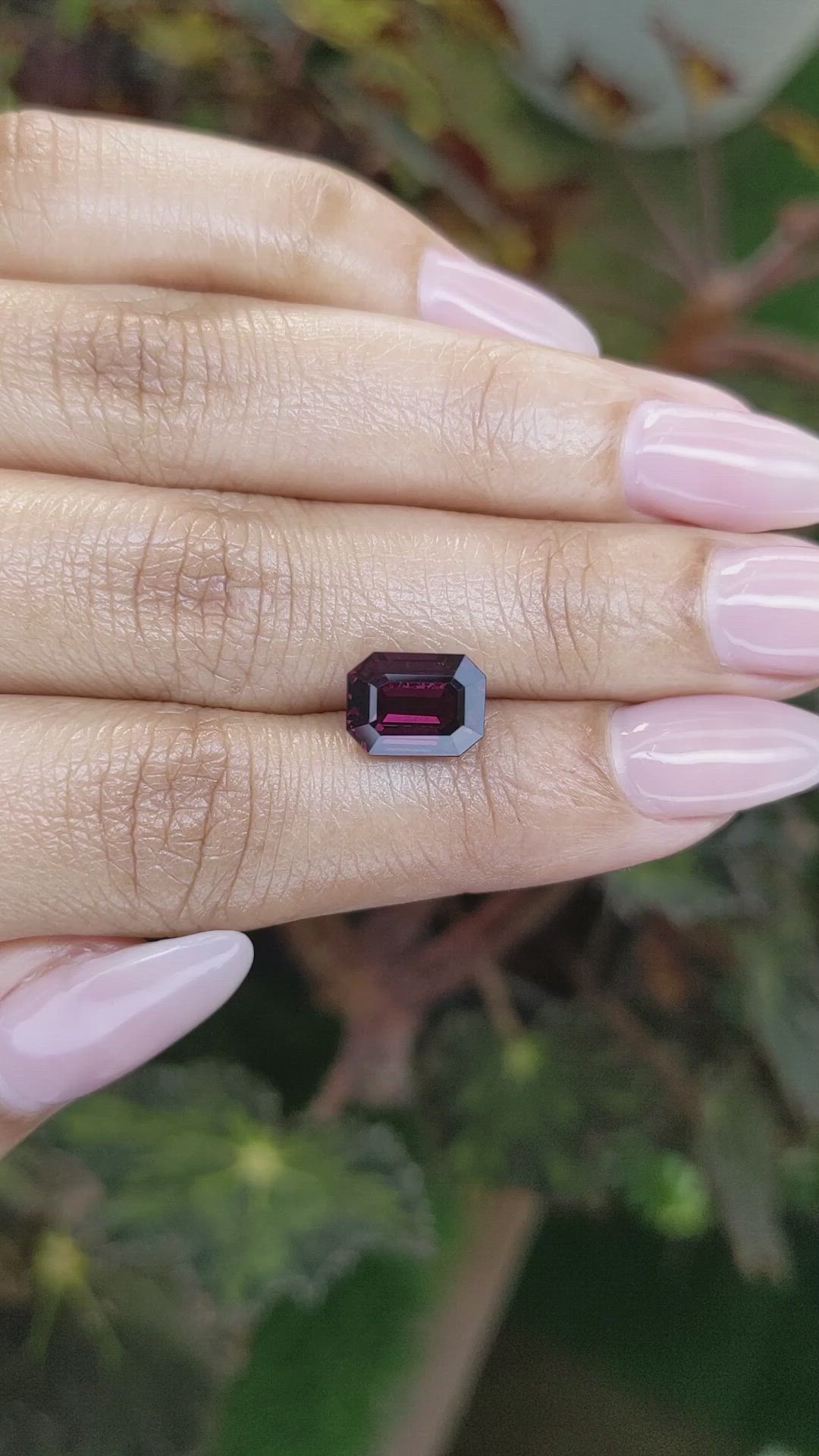 3.45 Ct. Spinel from Ceylon (Sri Lanka) Size Video