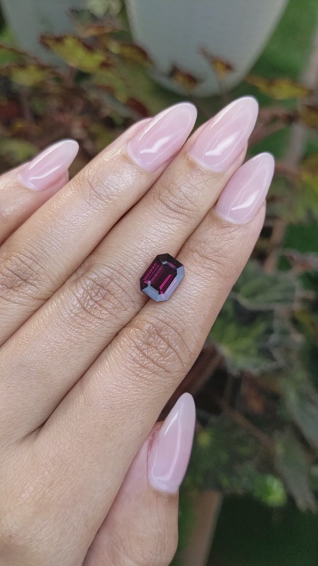 3.45 Ct. Spinel from Ceylon (Sri Lanka) Size Video