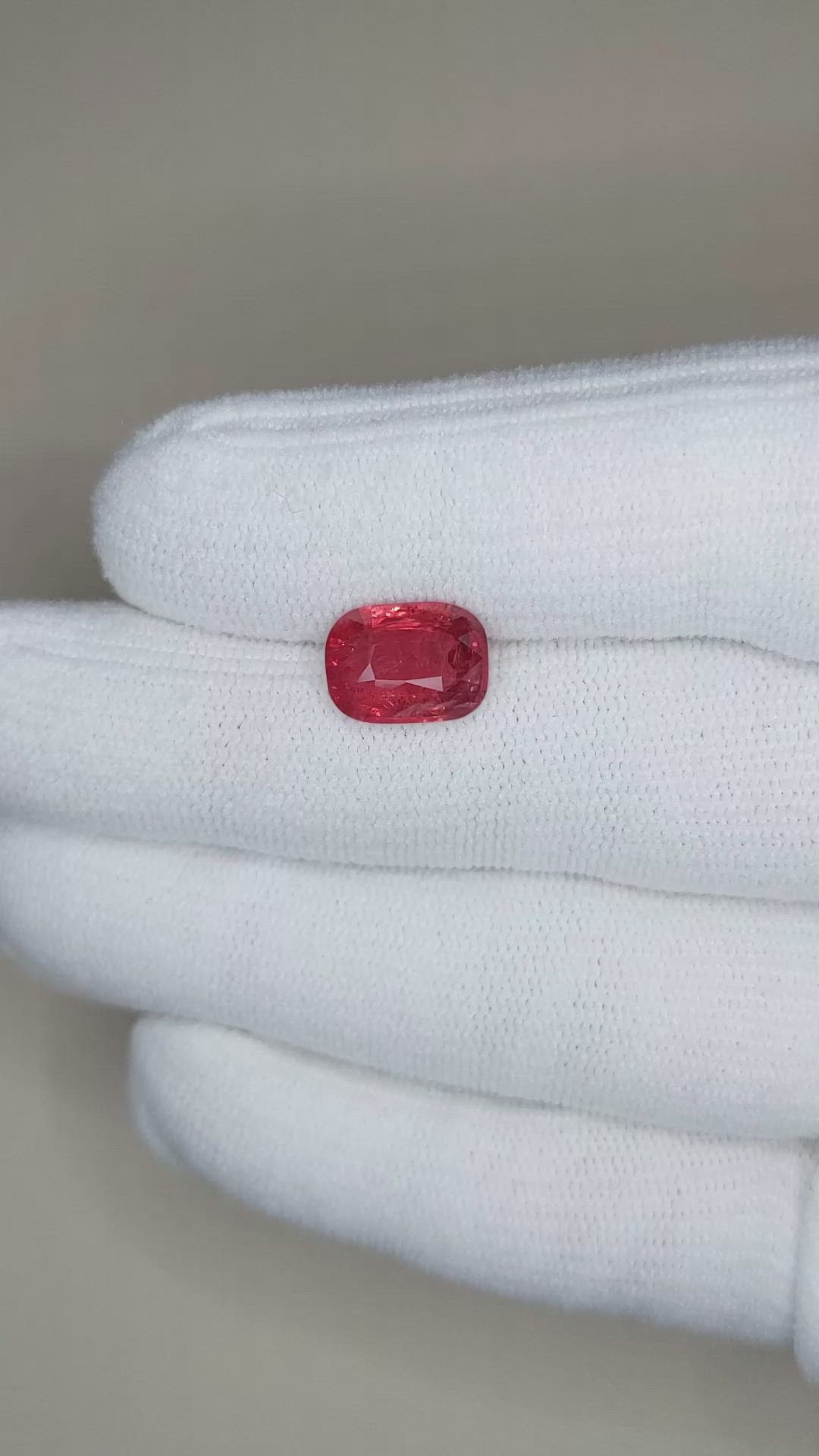 3.64 Ct. Spinel from Tanzania Size Video