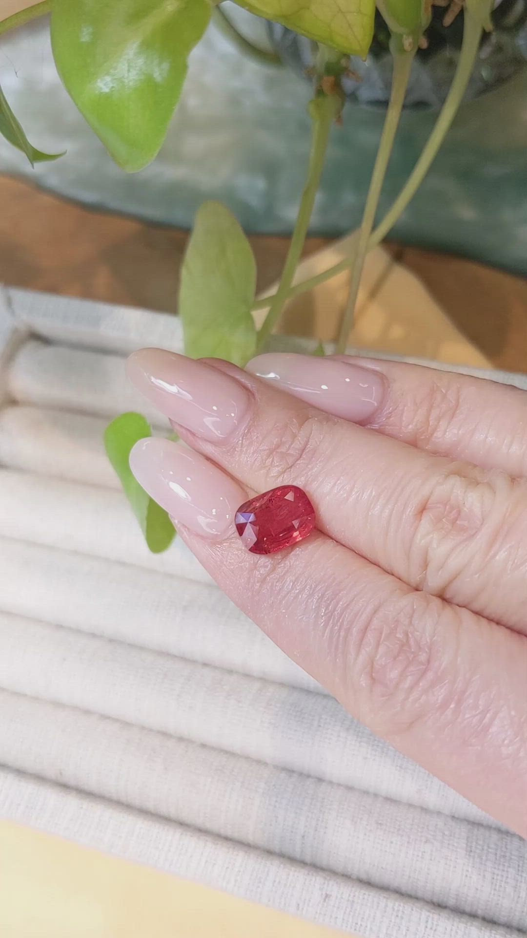 3.64 Ct. Spinel from Tanzania Size Video