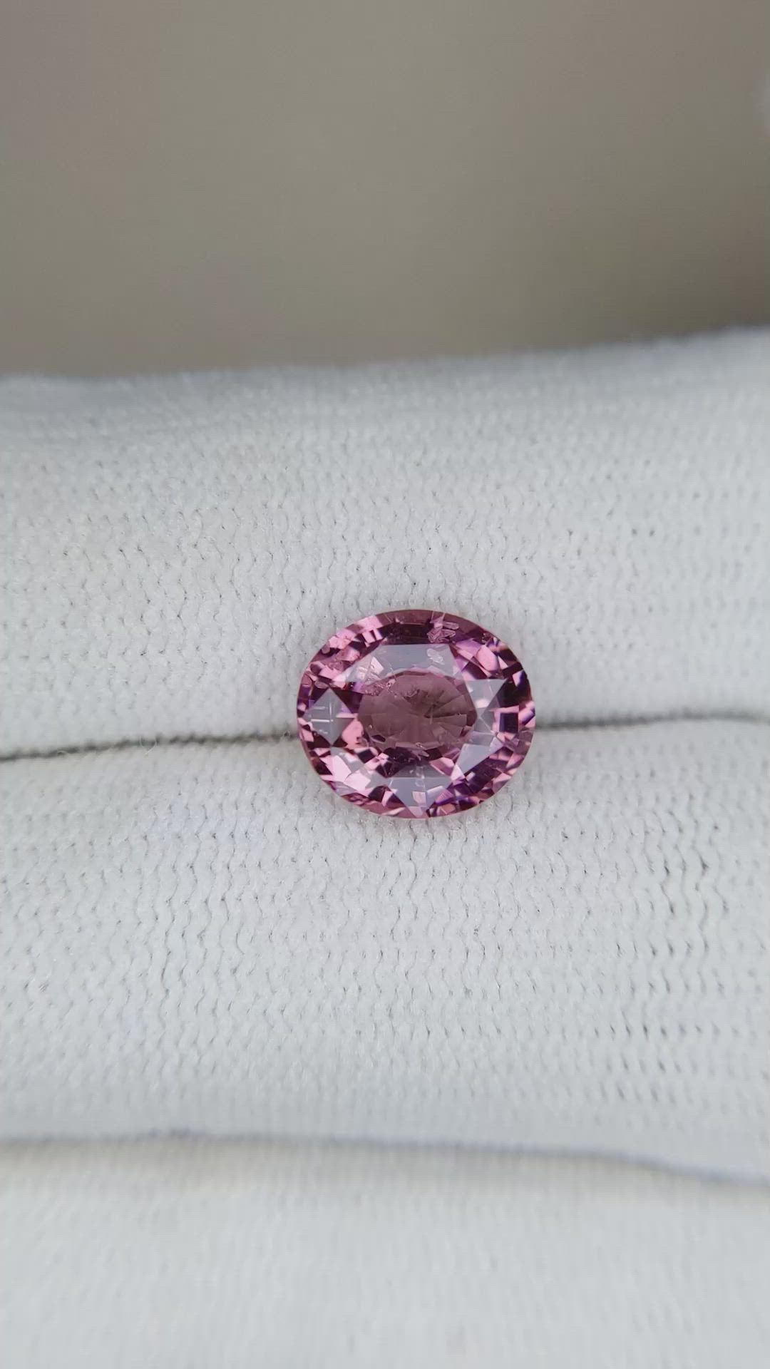 2.15 Ct. Pink Spinel from Tanzania Size Video
