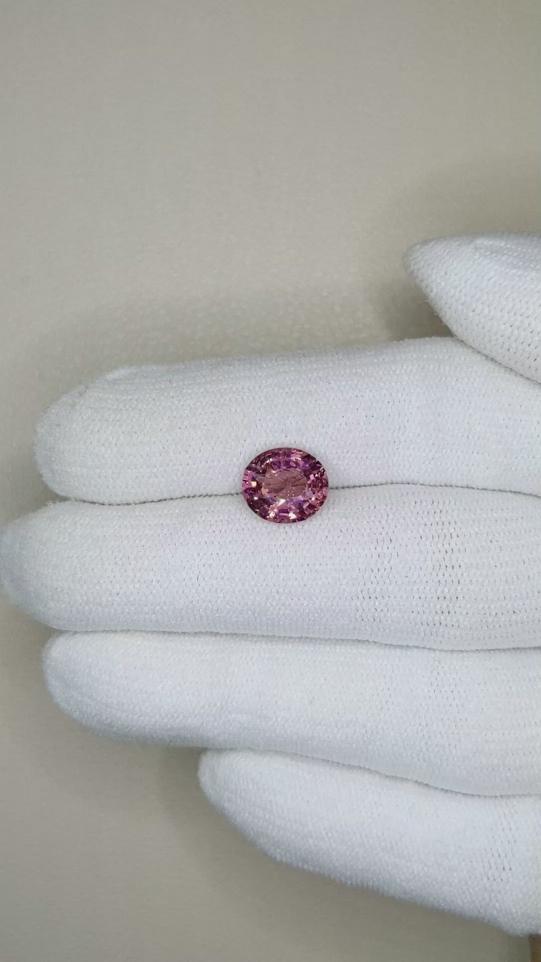 2.15 Ct. Pink Spinel from Tanzania Size Video