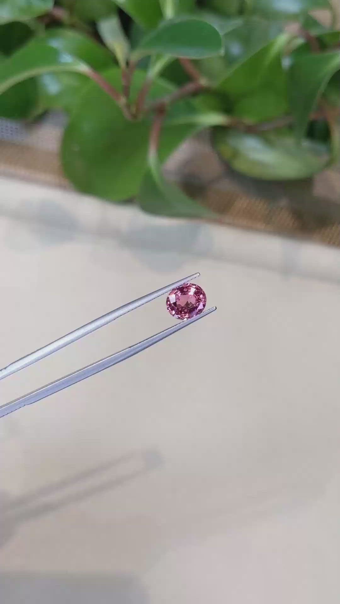 2.15 Ct. Spinel from Ceylon (Sri Lanka) Size Video
