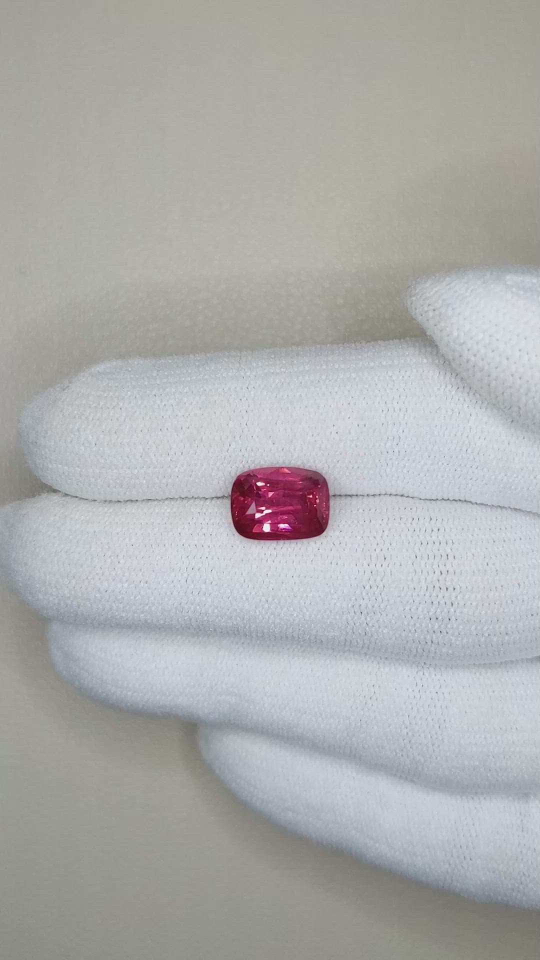 3.56 Ct. Spinel from Tanzania Size Video