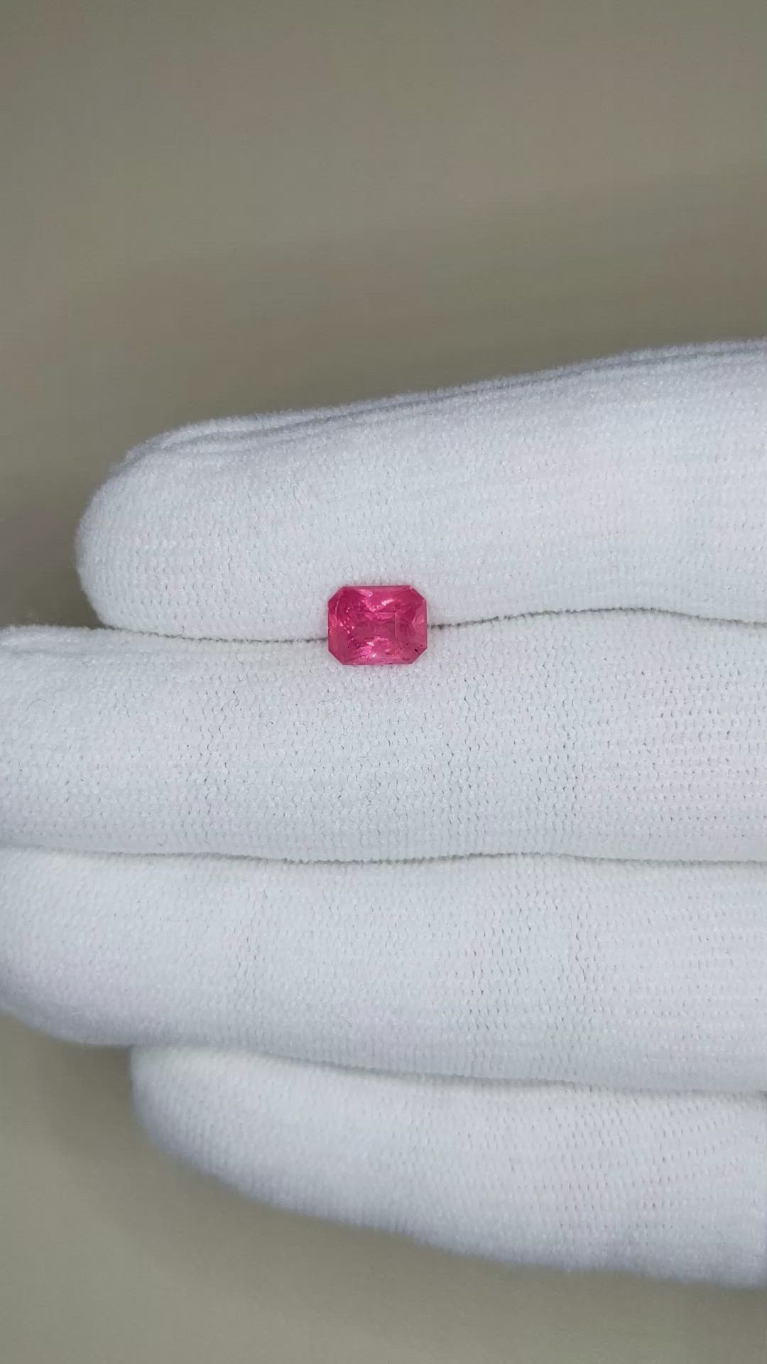 1.56 Ct. Spinel from Tanzania Size Video