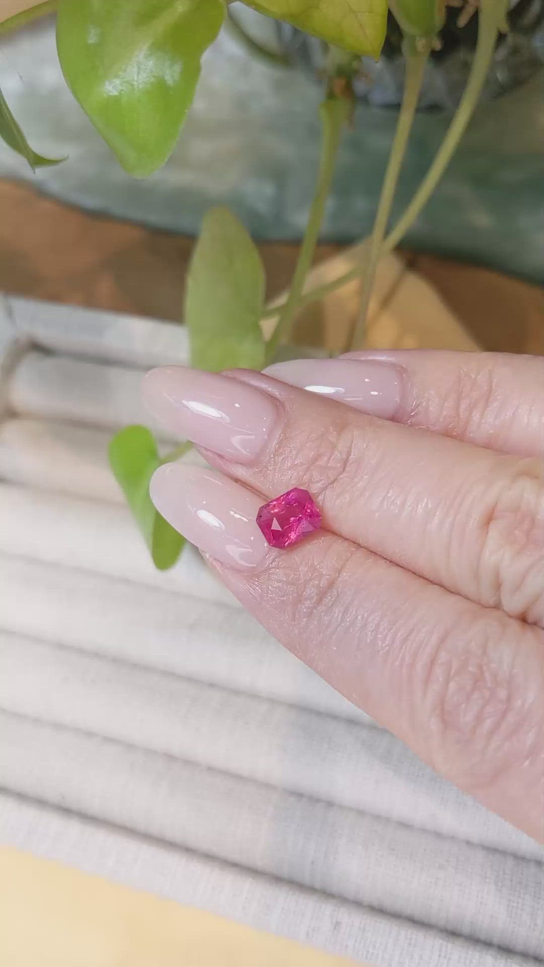 1.56 Ct. Spinel from Tanzania Size Video