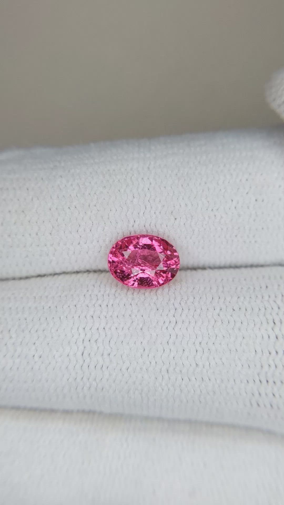 1.29 Ct. Spinel from Tanzania Size Video