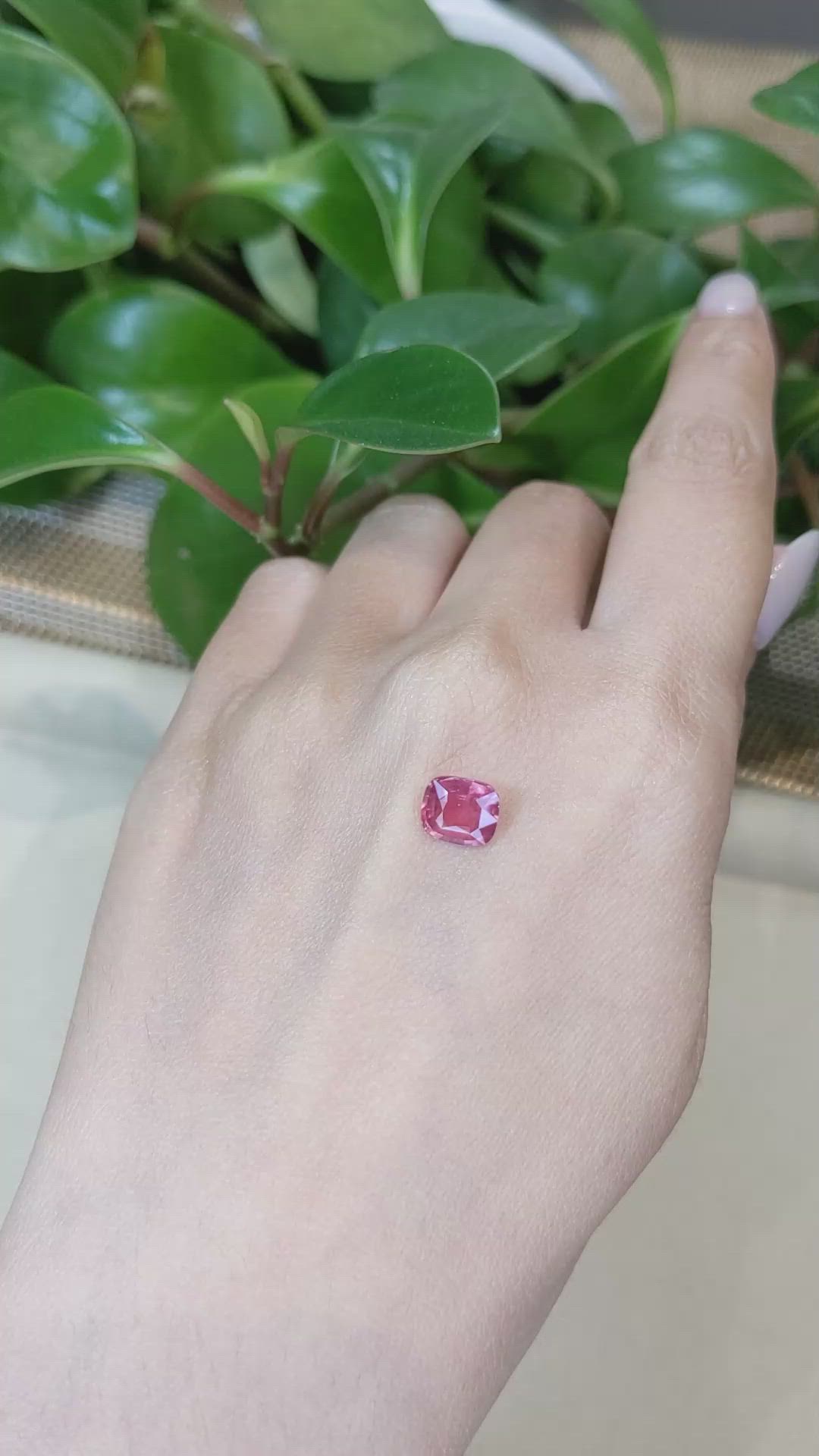 2.00 Ct. Spinel from Tanzania Size Video