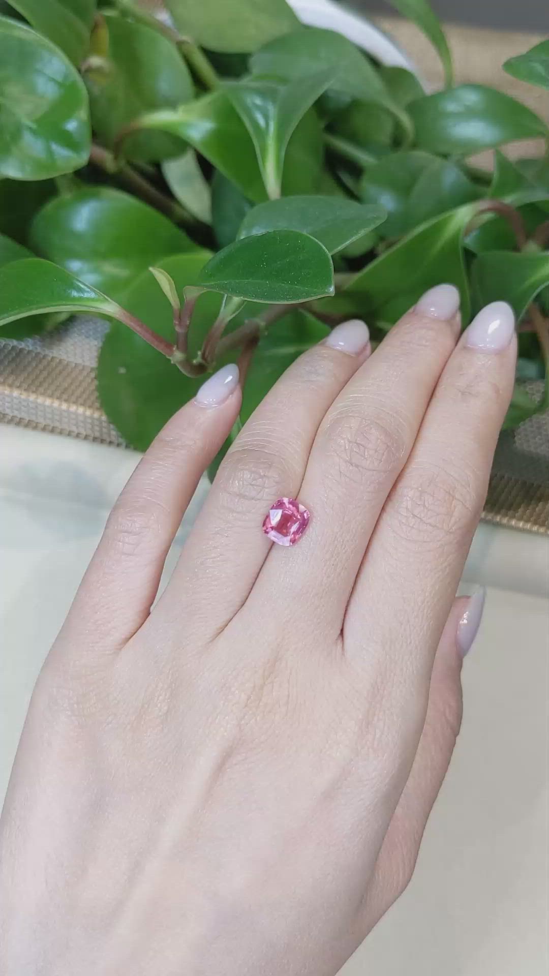 2.00 Ct. Spinel from Tanzania Size Video