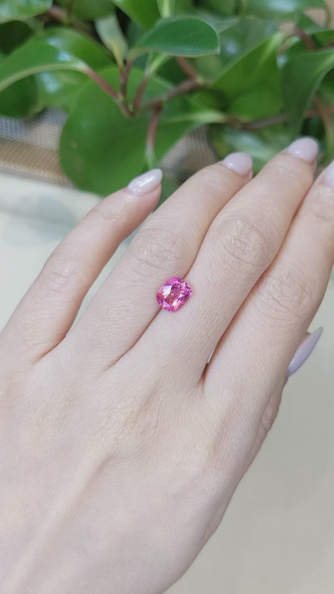 2.00 Ct. Spinel from Tanzania Size Video