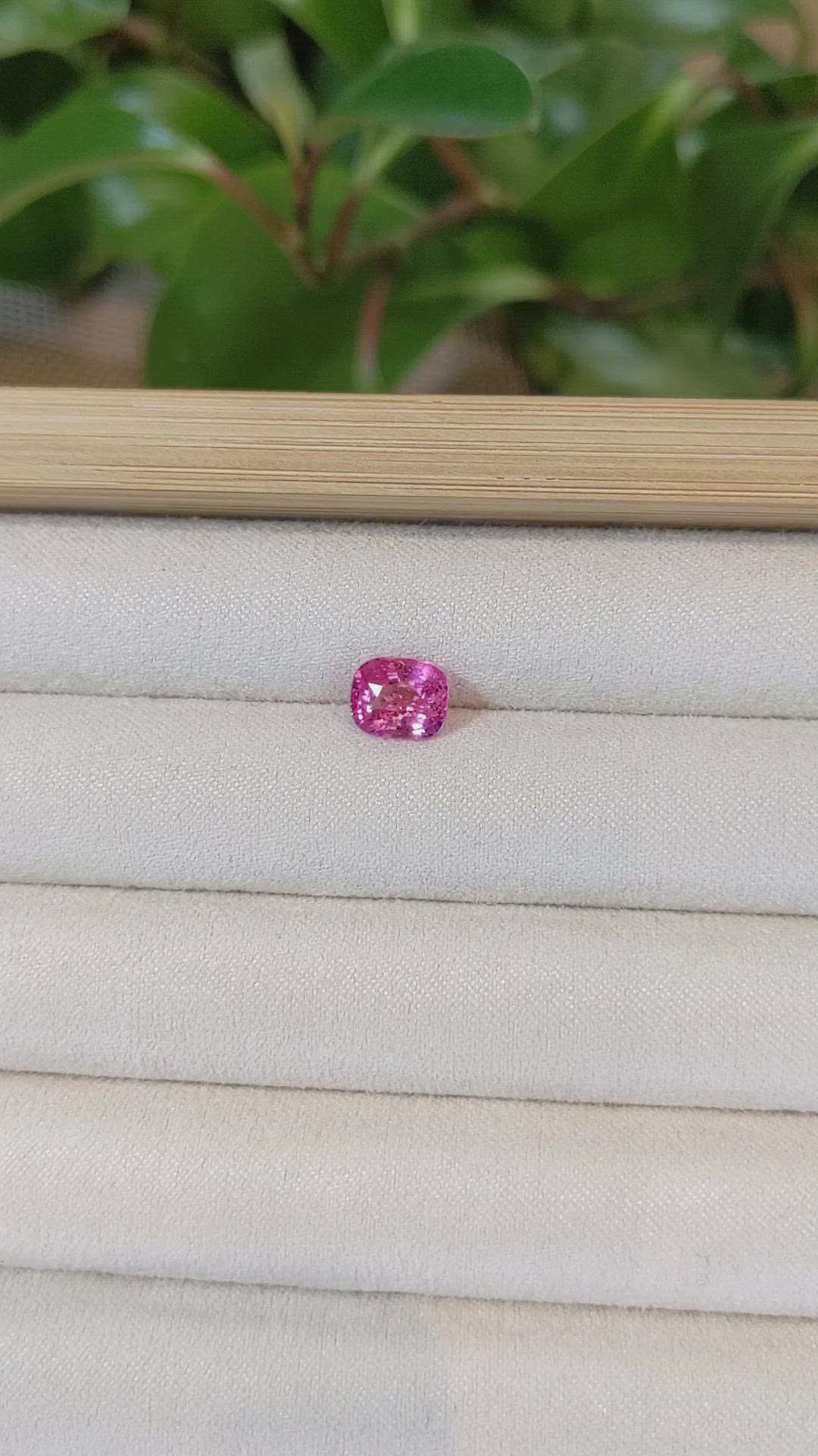 2.00 Ct. Spinel from Tanzania Size Video