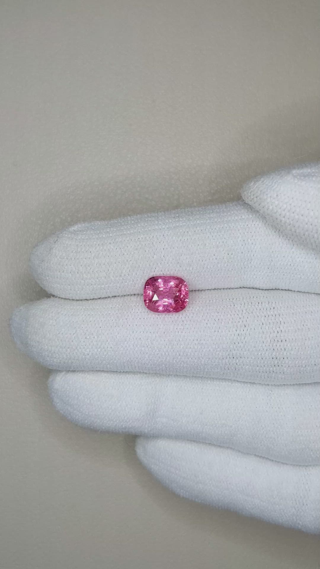 2.00 Ct. Spinel from Tanzania Size Video