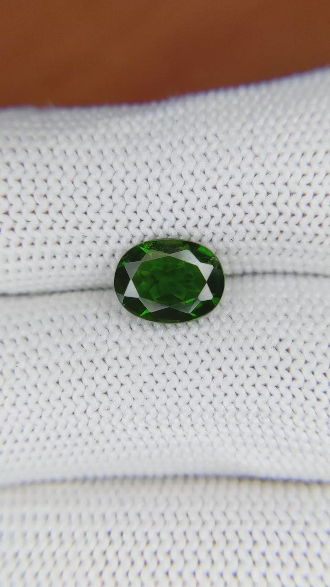 1.88 Ct. Chrome Diopside from Brazil Size Video