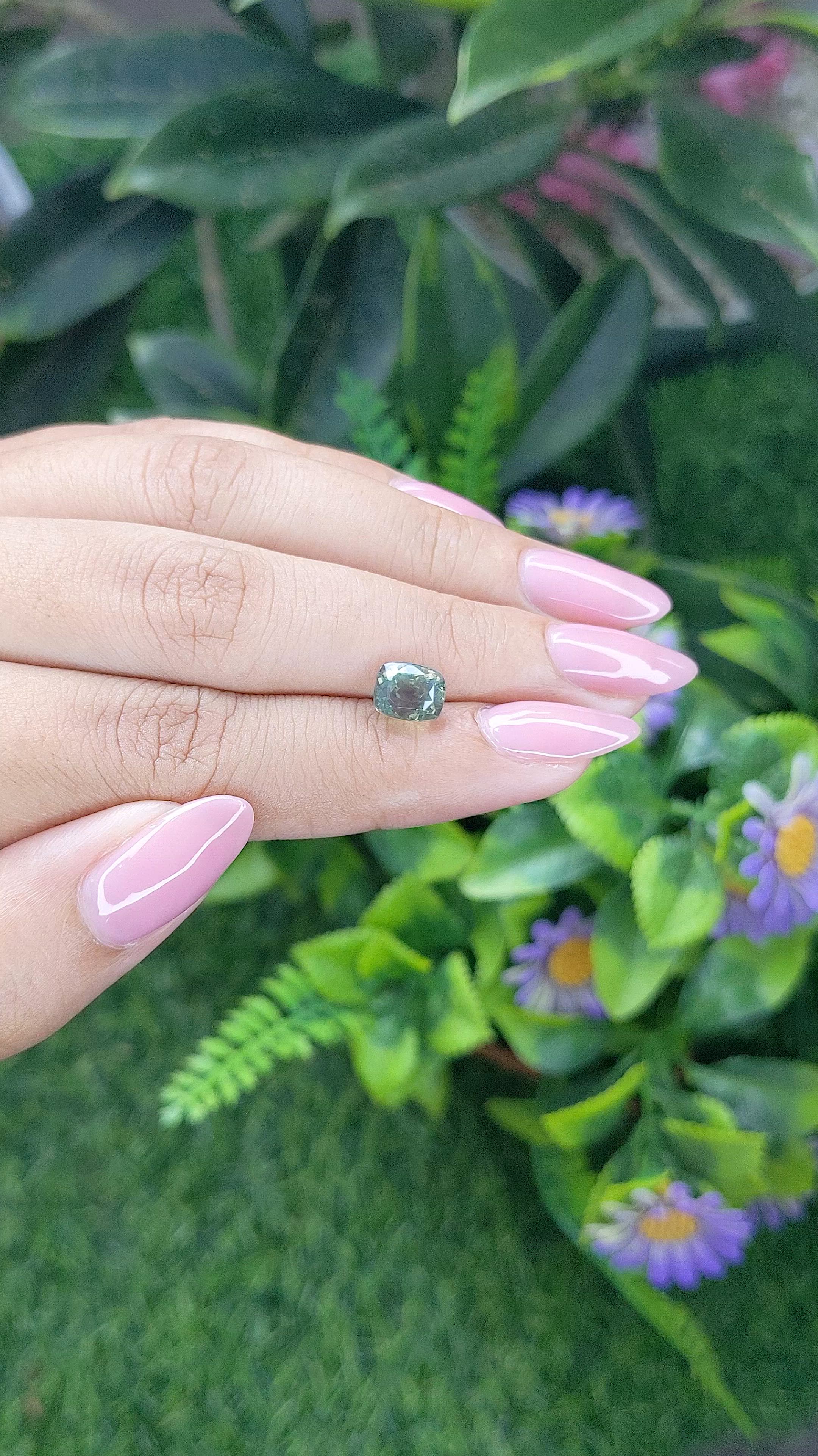 2.27 Ct. Alexandrite from Madagascar Size Video