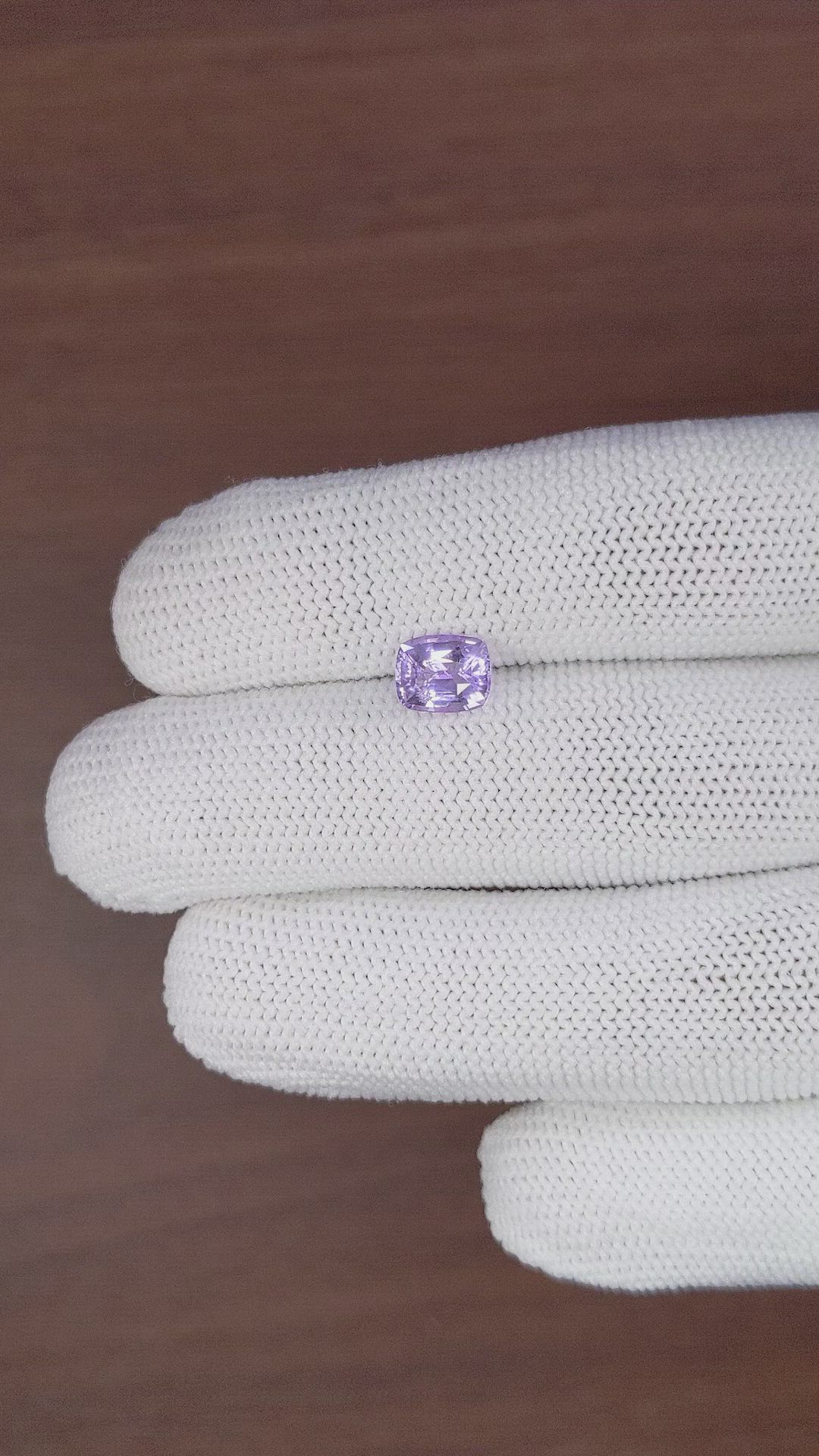 1.67 Ct. Purple Spinel from Tanzania Size Video