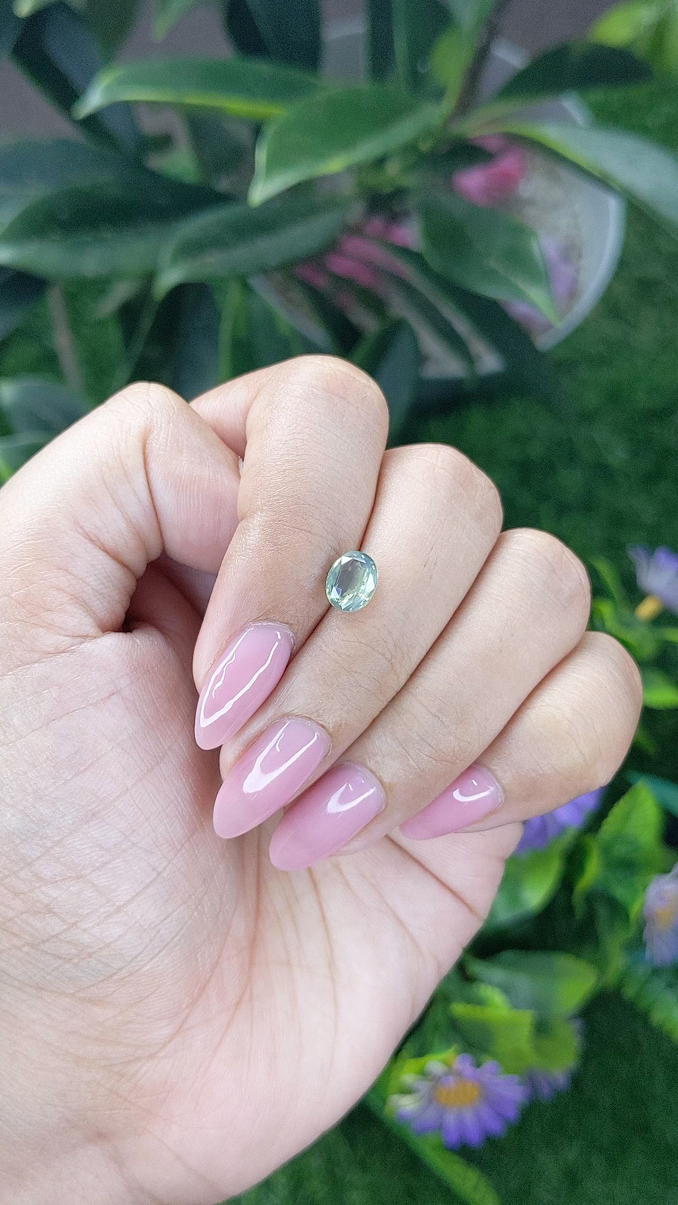 1.42 Ct. Alexandrite from Madagascar Size Video