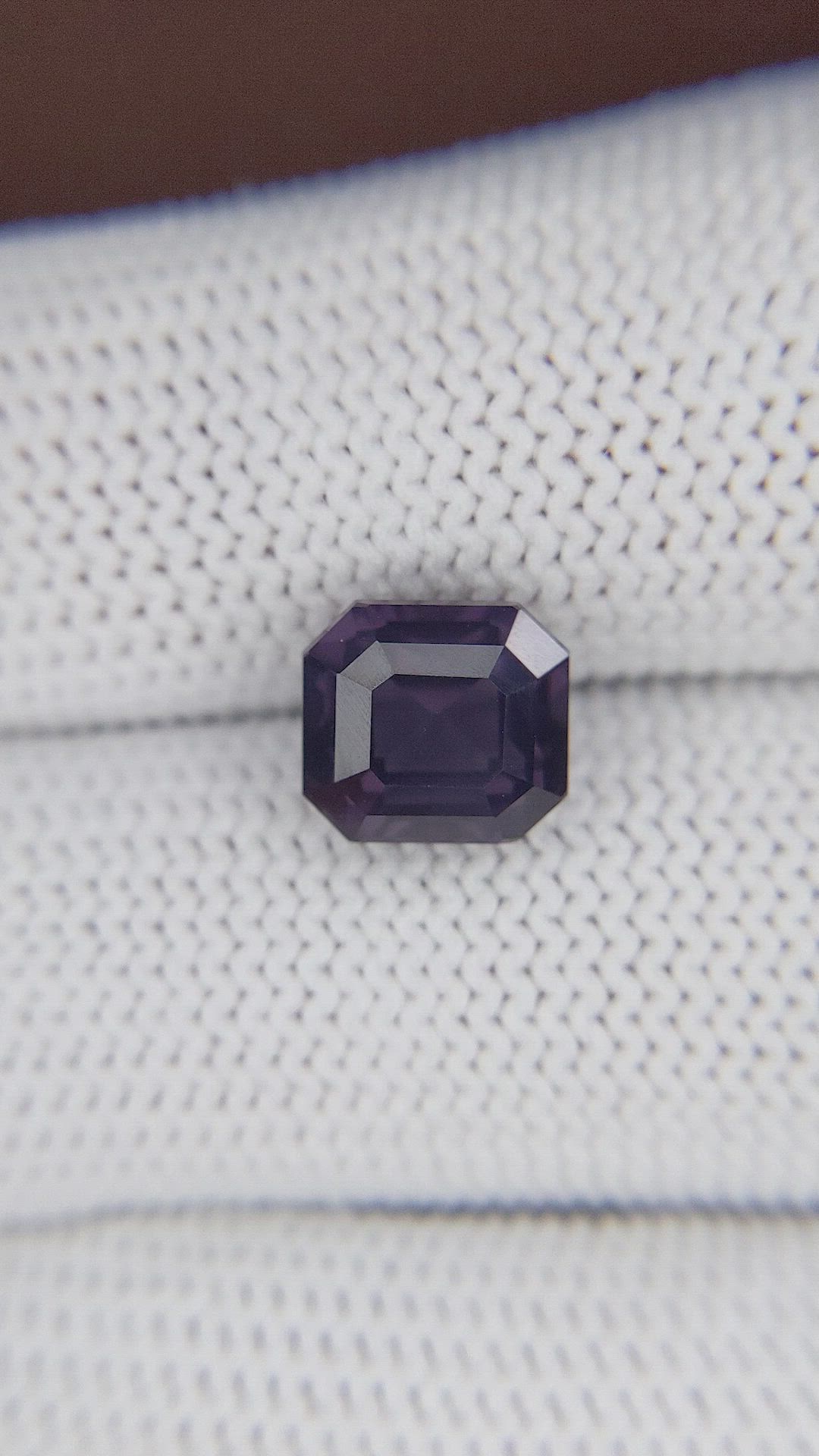 4.08 Ct. Purple Spinel from Ceylon (Sri Lanka) Size Video