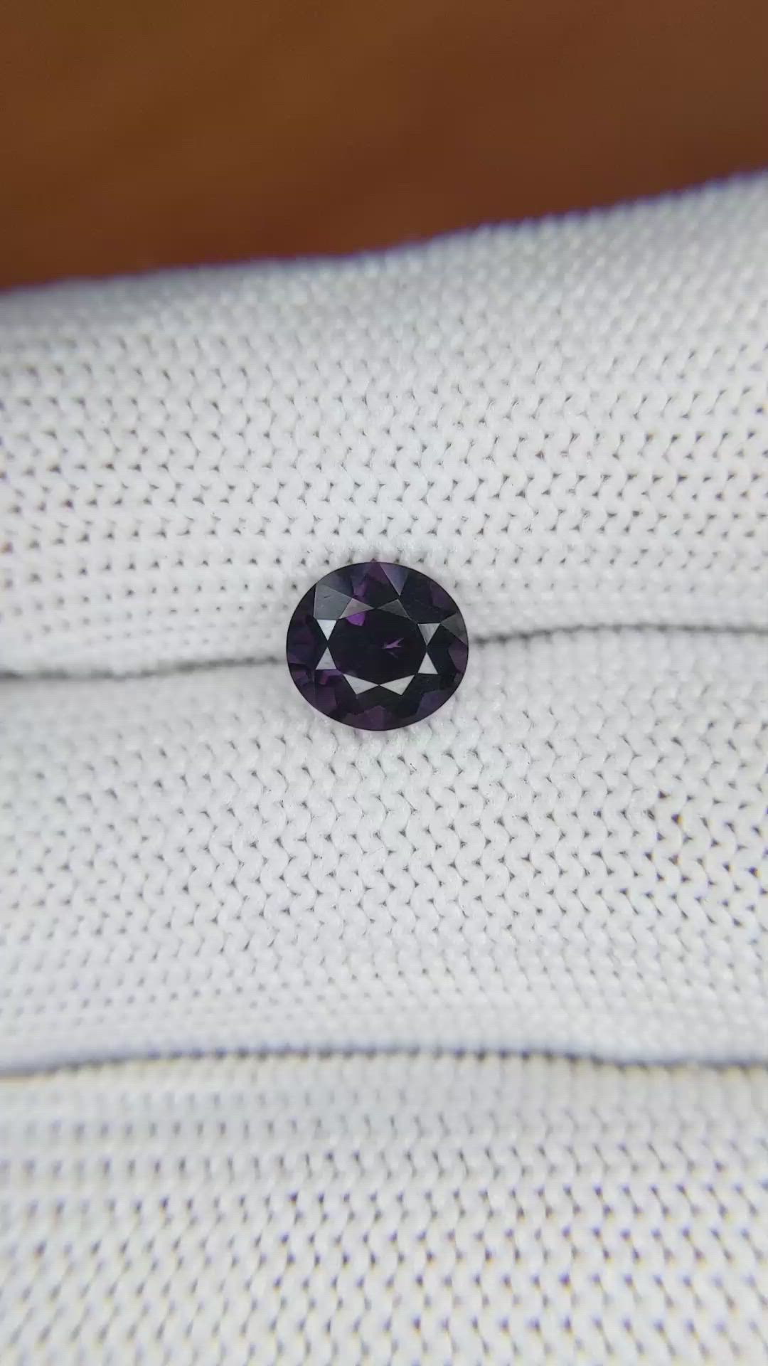 1.32 Ct. Spinel from Ceylon (Sri Lanka) Size Video