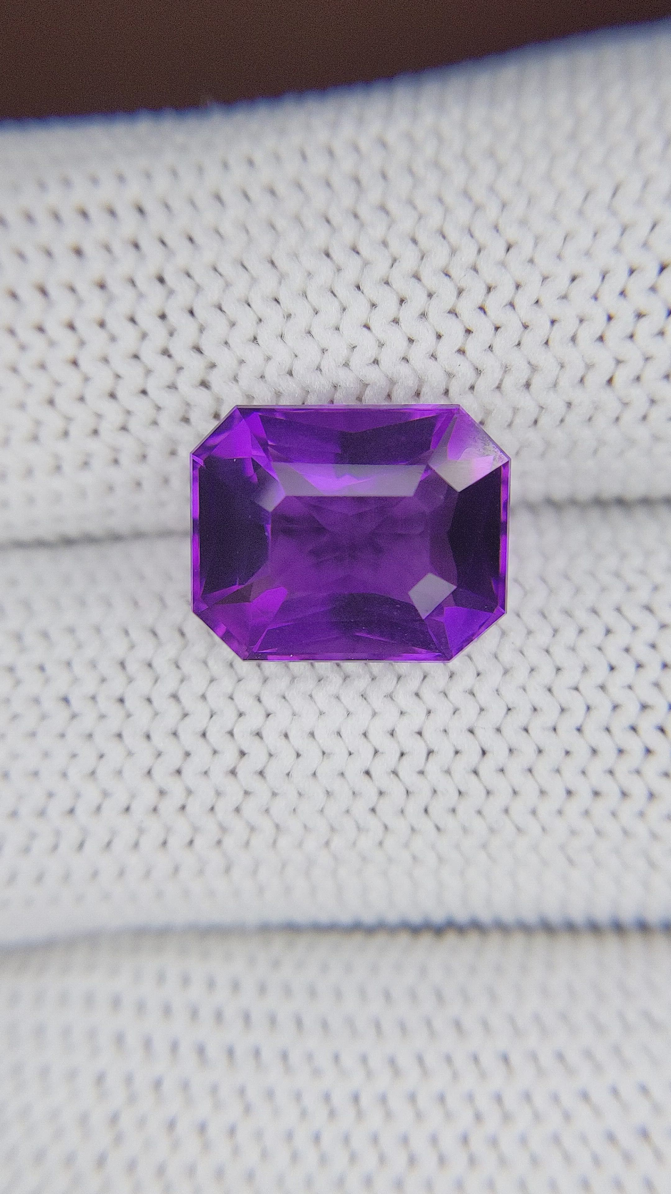 5.89 Ct. Amethyst from Africa Size Video
