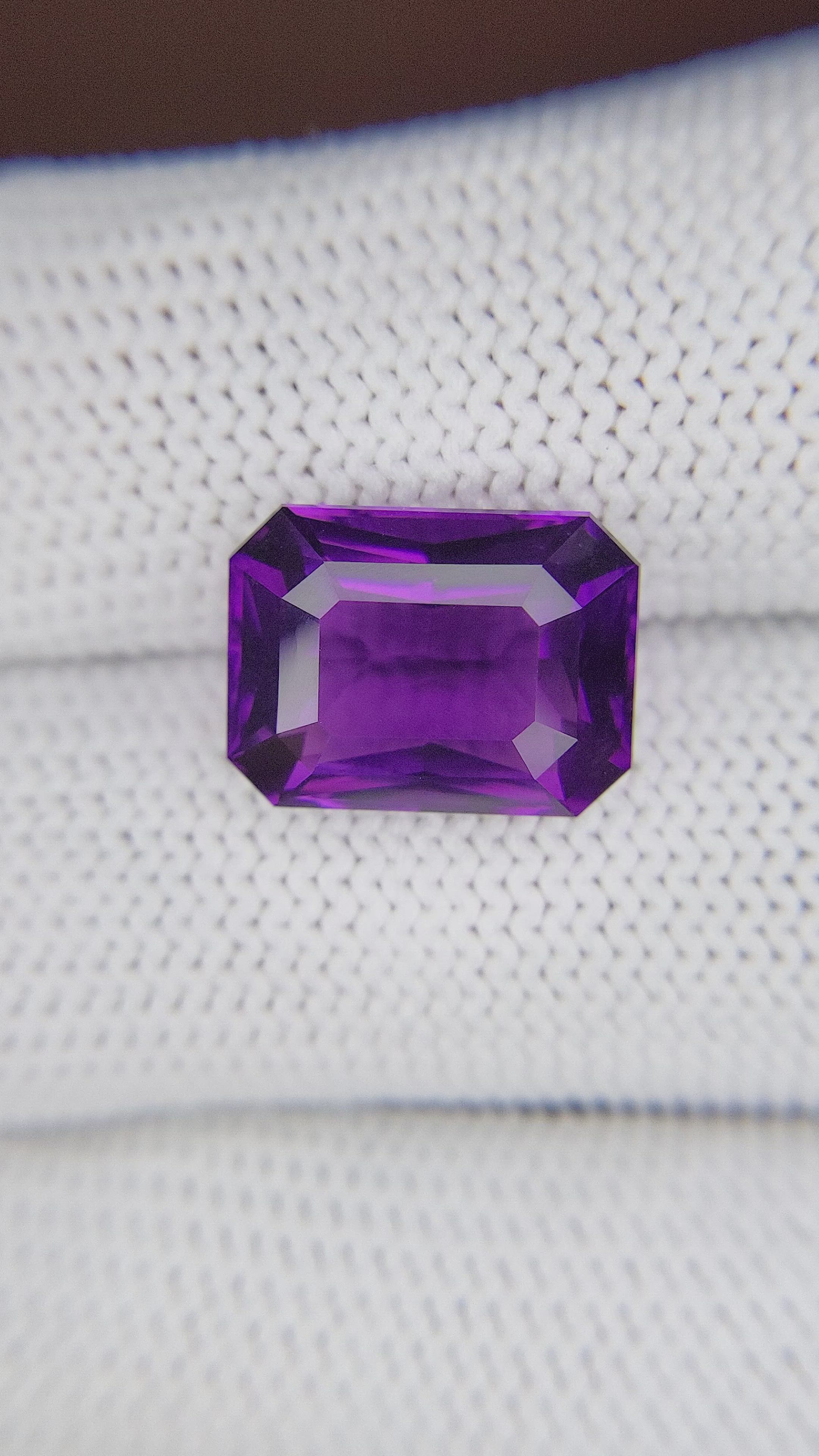 6.43 Ct. Amethyst from Africa Size Video