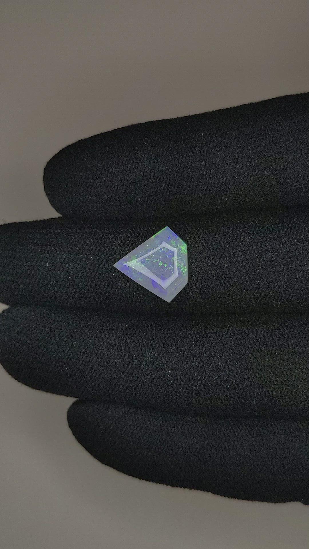 1.57 Ct. Crystal/Jelly Opal from Australia Size Video