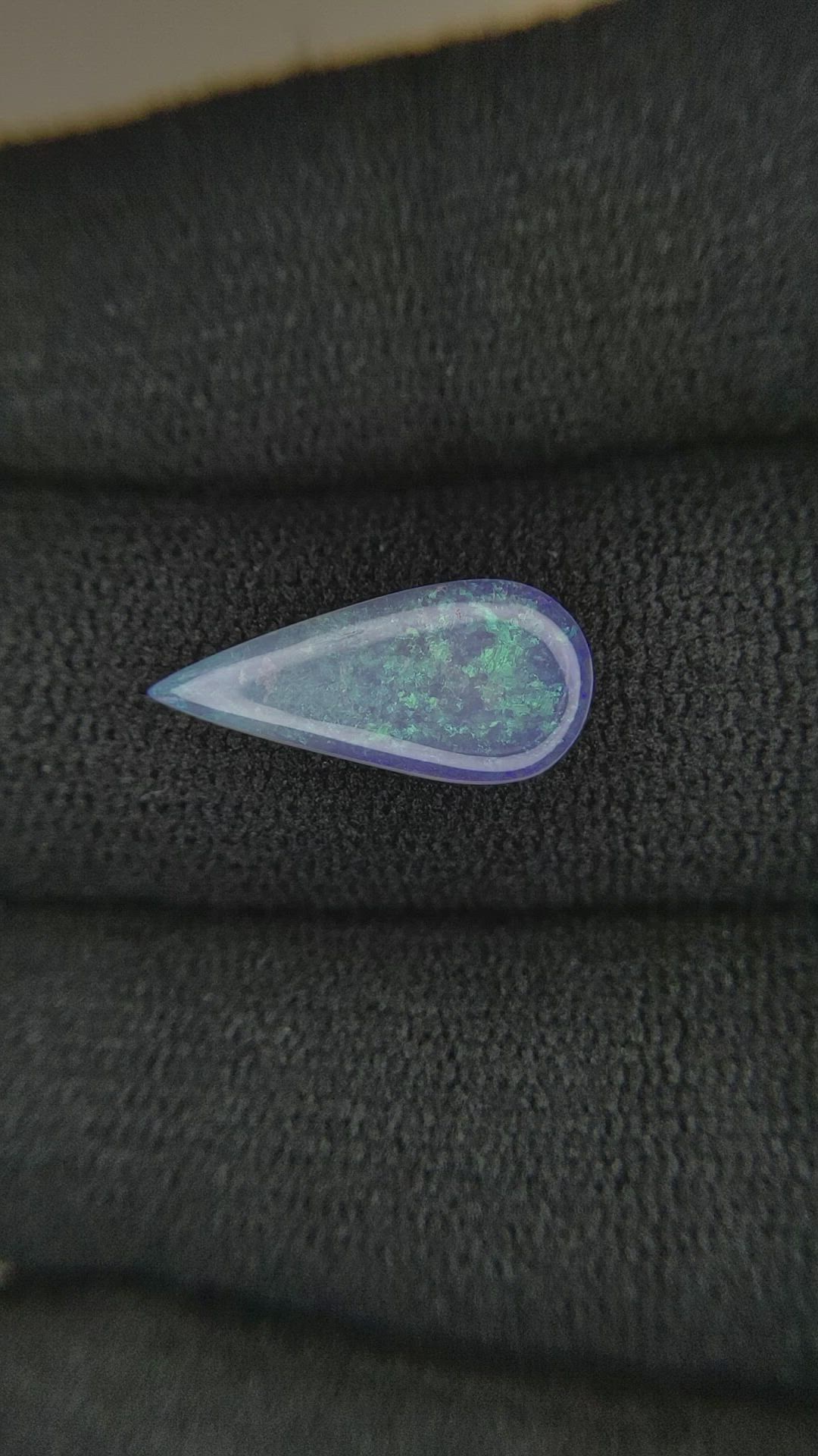 1.23 Ct. Cabochon Crystal/Jelly Opal from Australia Size Video