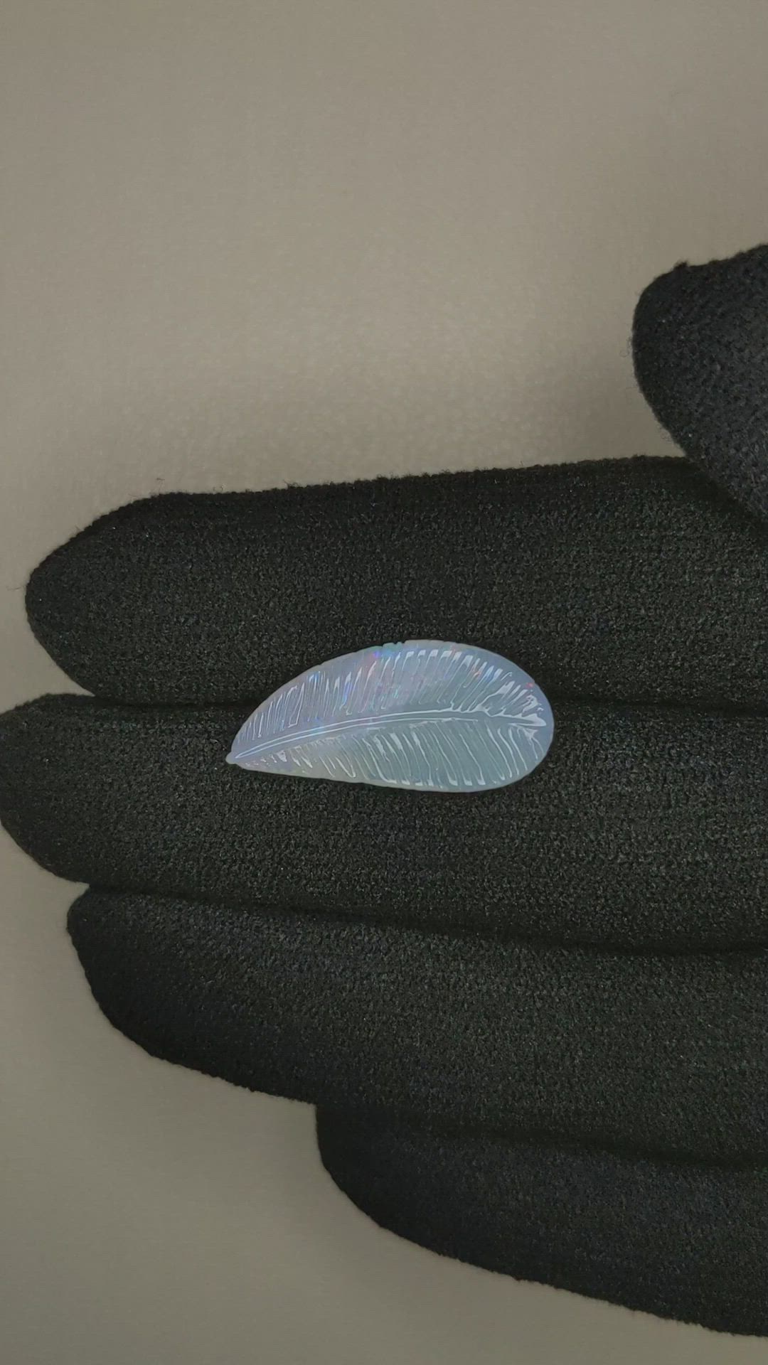2.51 Ct. Crystal/Jelly Opal from Australia Size Video
