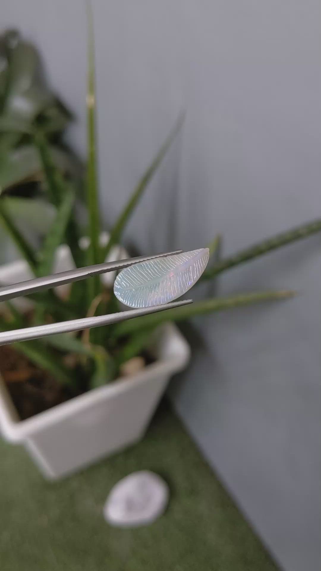 2.51 Ct. Crystal/Jelly Opal from Australia Size Video