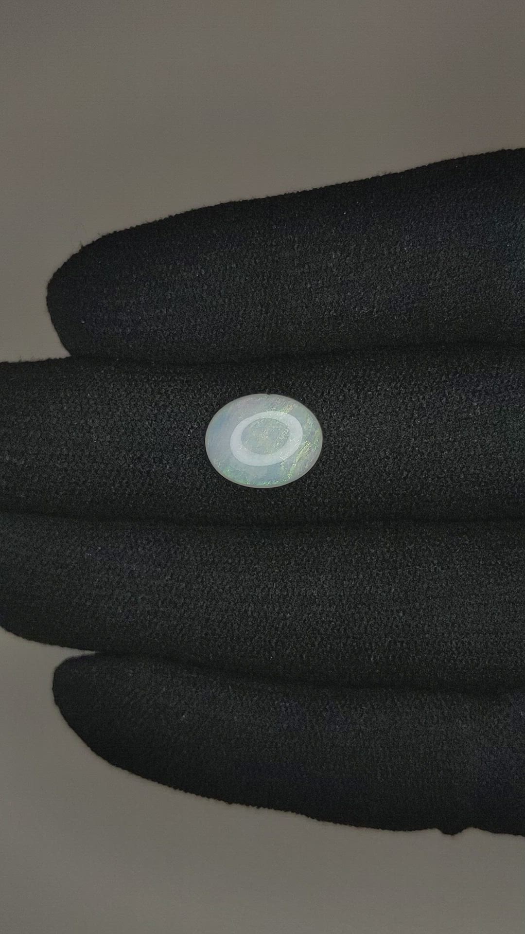 1.76 Ct. Cabochon Crystal/Jelly Opal from Australia Size Video