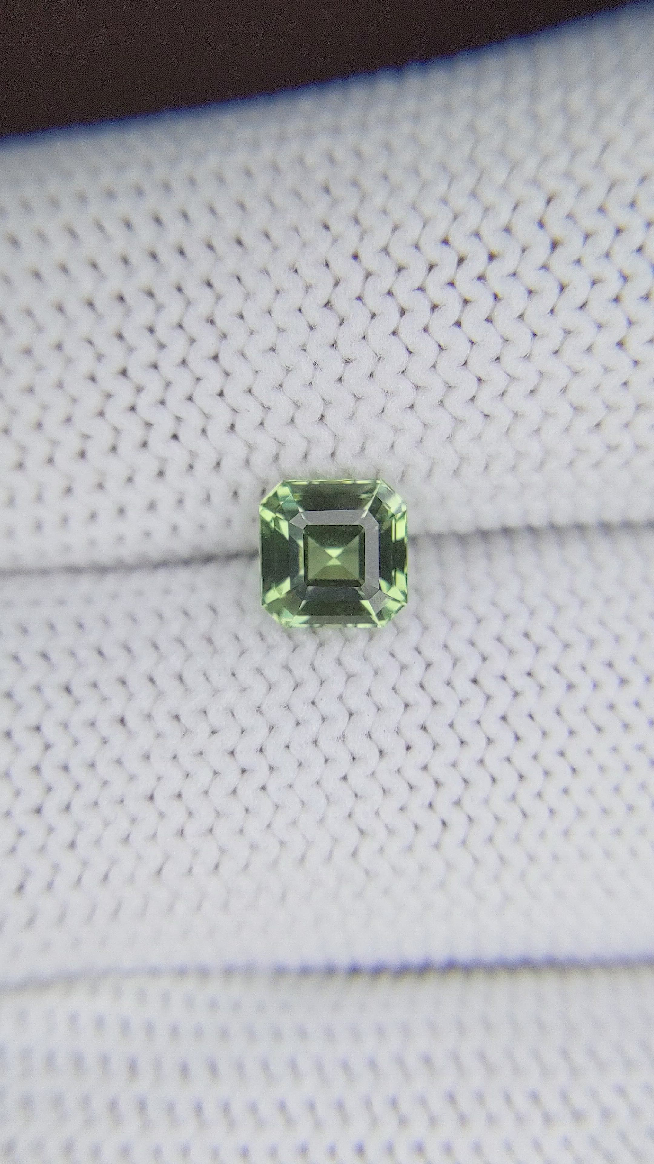 1.09 Ct. Chrysoberyl from Tanzania Size Video
