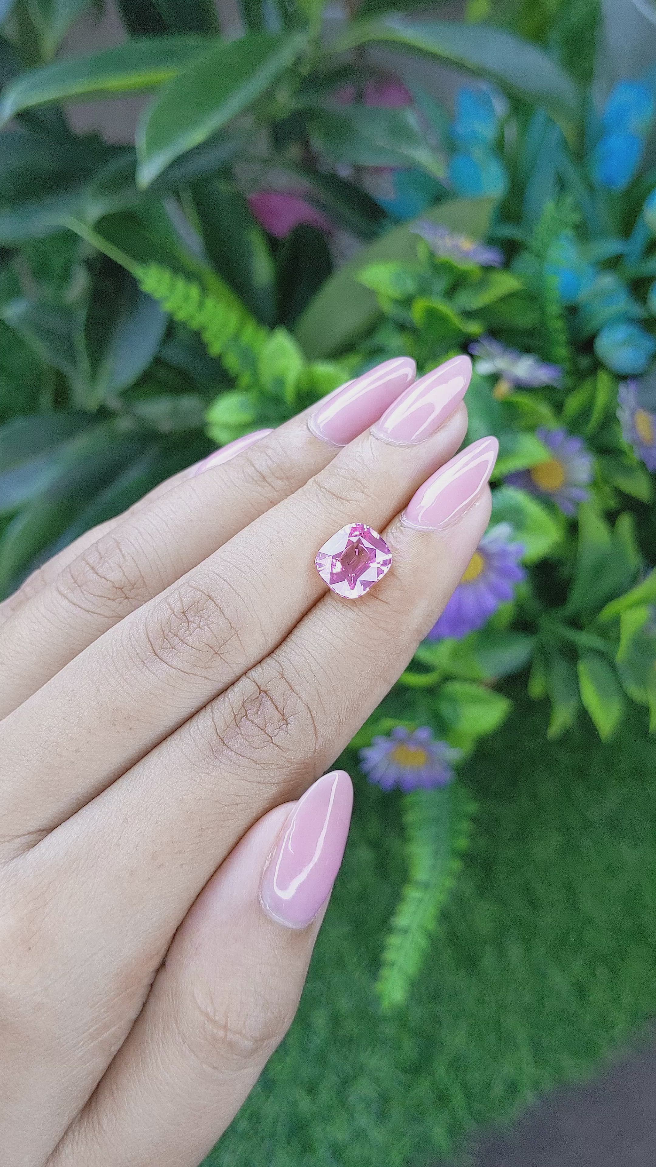 3.63 Ct. Spinel from Tanzania Size Video