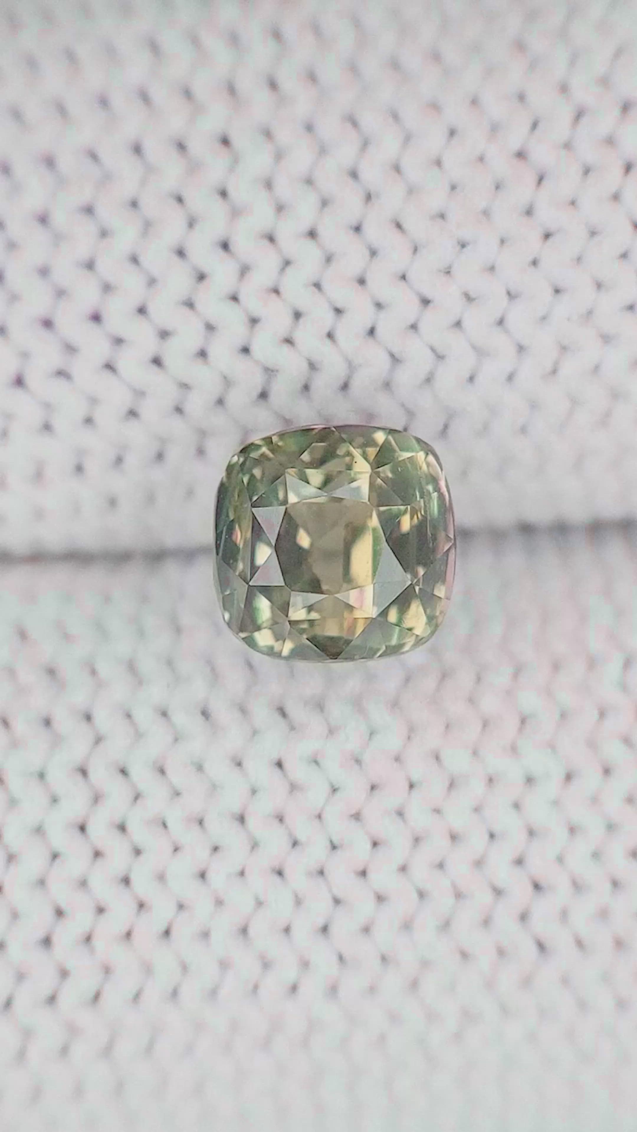 2.17 Ct. Alexandrite from Tanzania Size Video