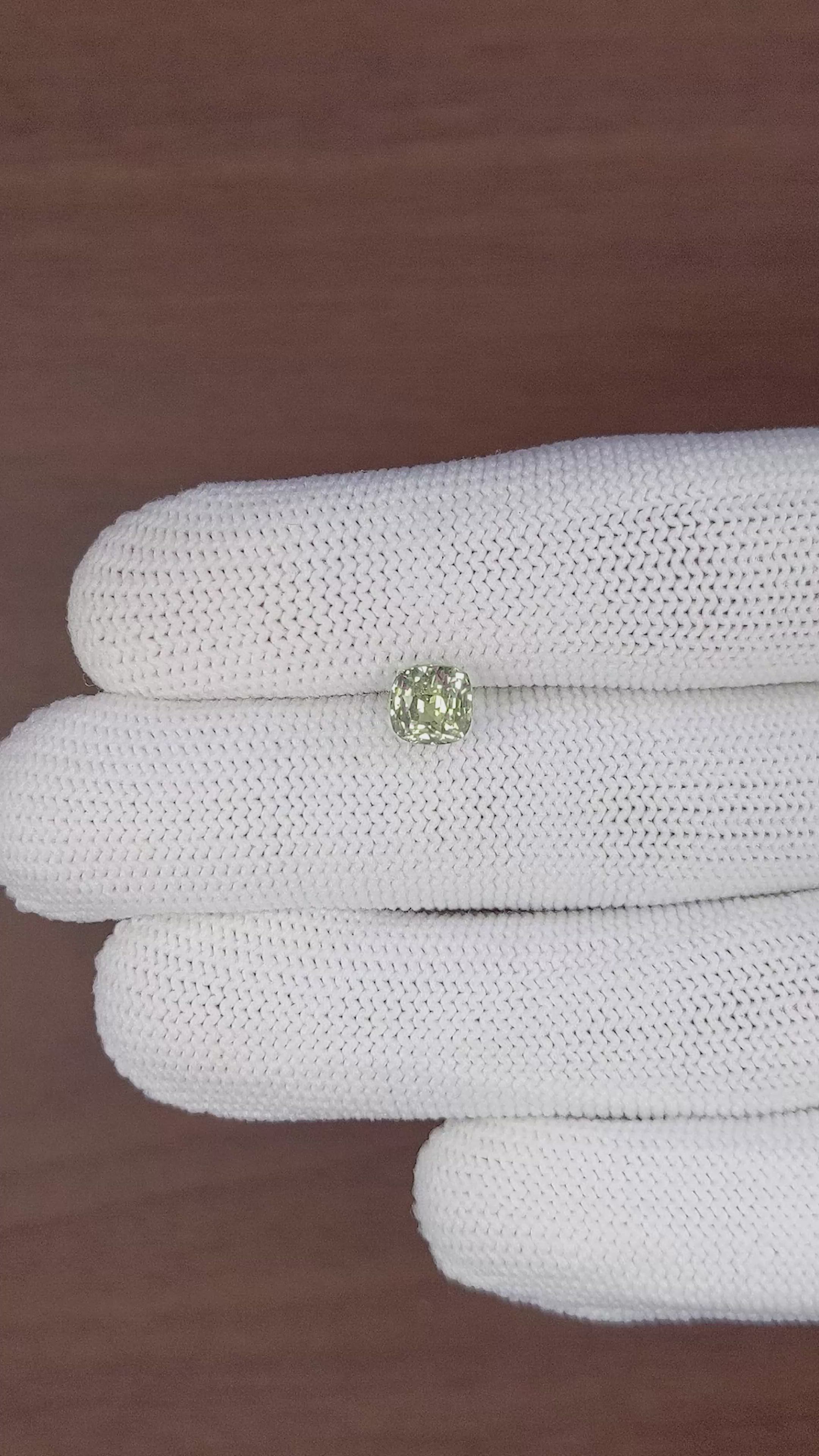 2.17 Ct. Alexandrite from Tanzania Size Video