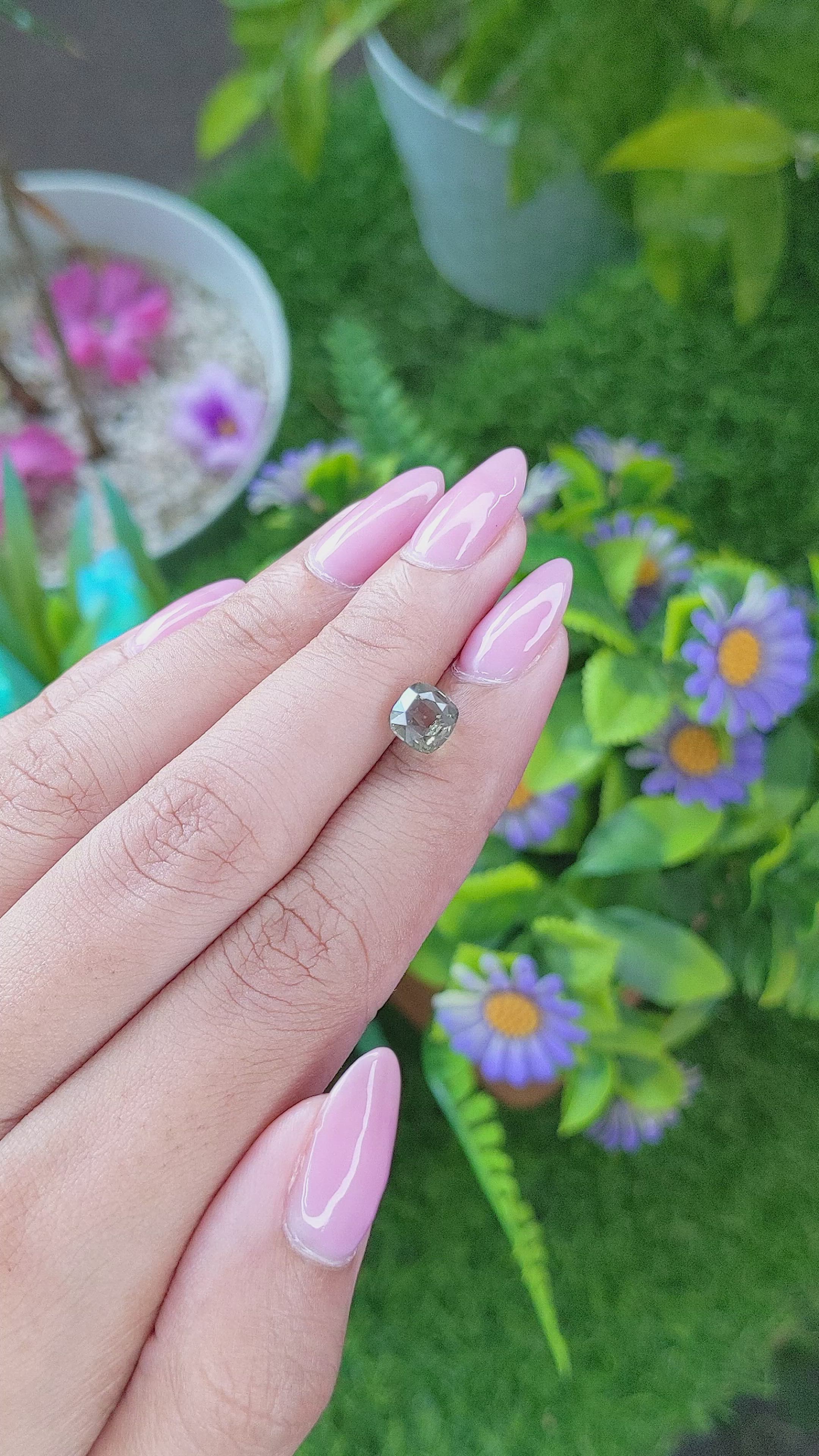 2.17 Ct. Alexandrite from Tanzania Size Video