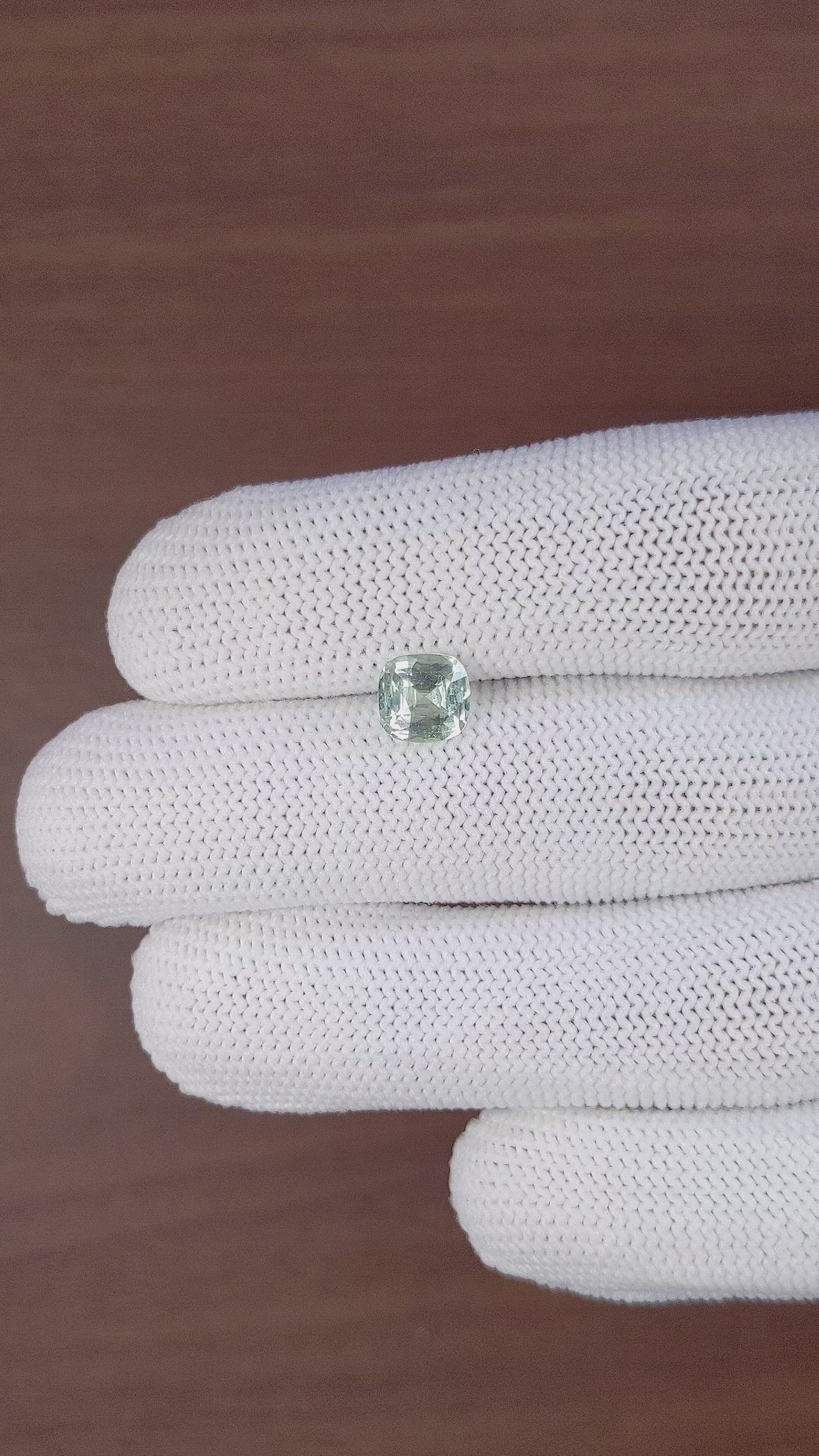 1.60 Ct. Chrysoberyl from Tanzania Size Video
