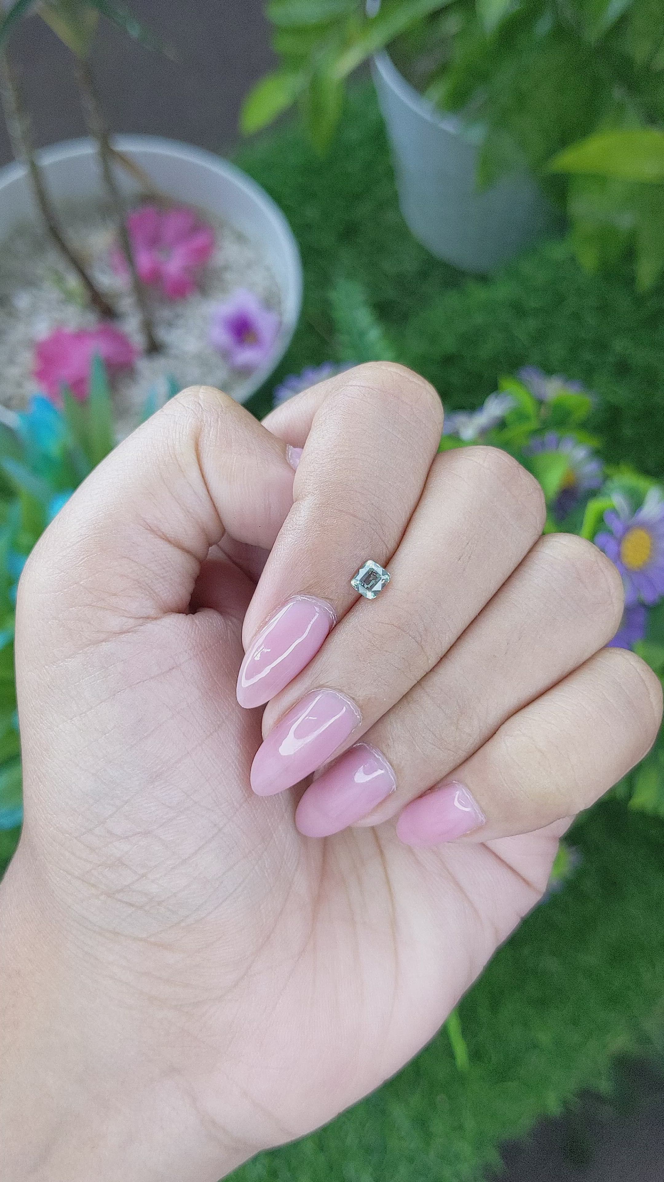 0.38 Ct. Alexandrite from Madagascar Size Video