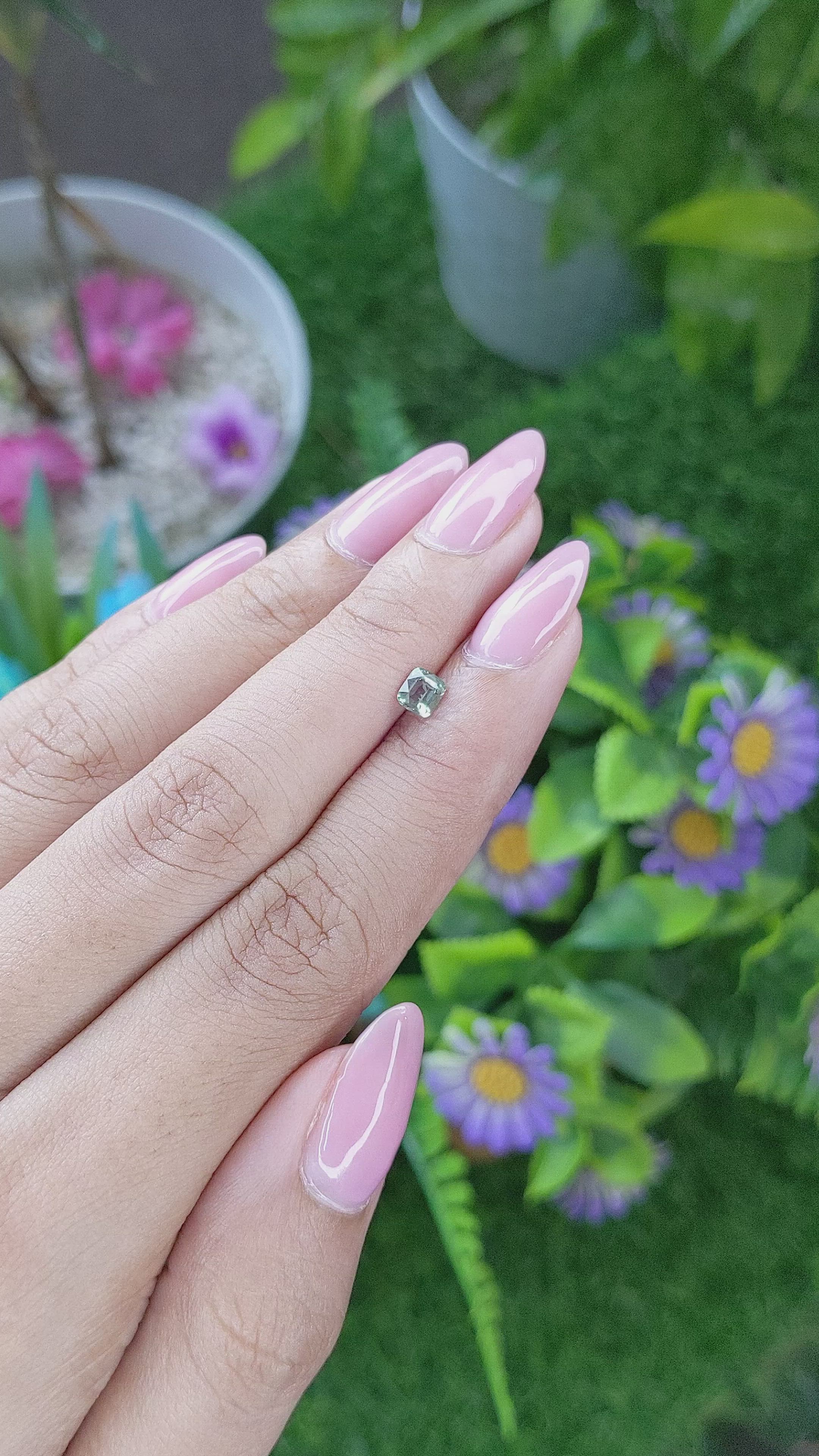 0.38 Ct. Alexandrite from Madagascar Size Video