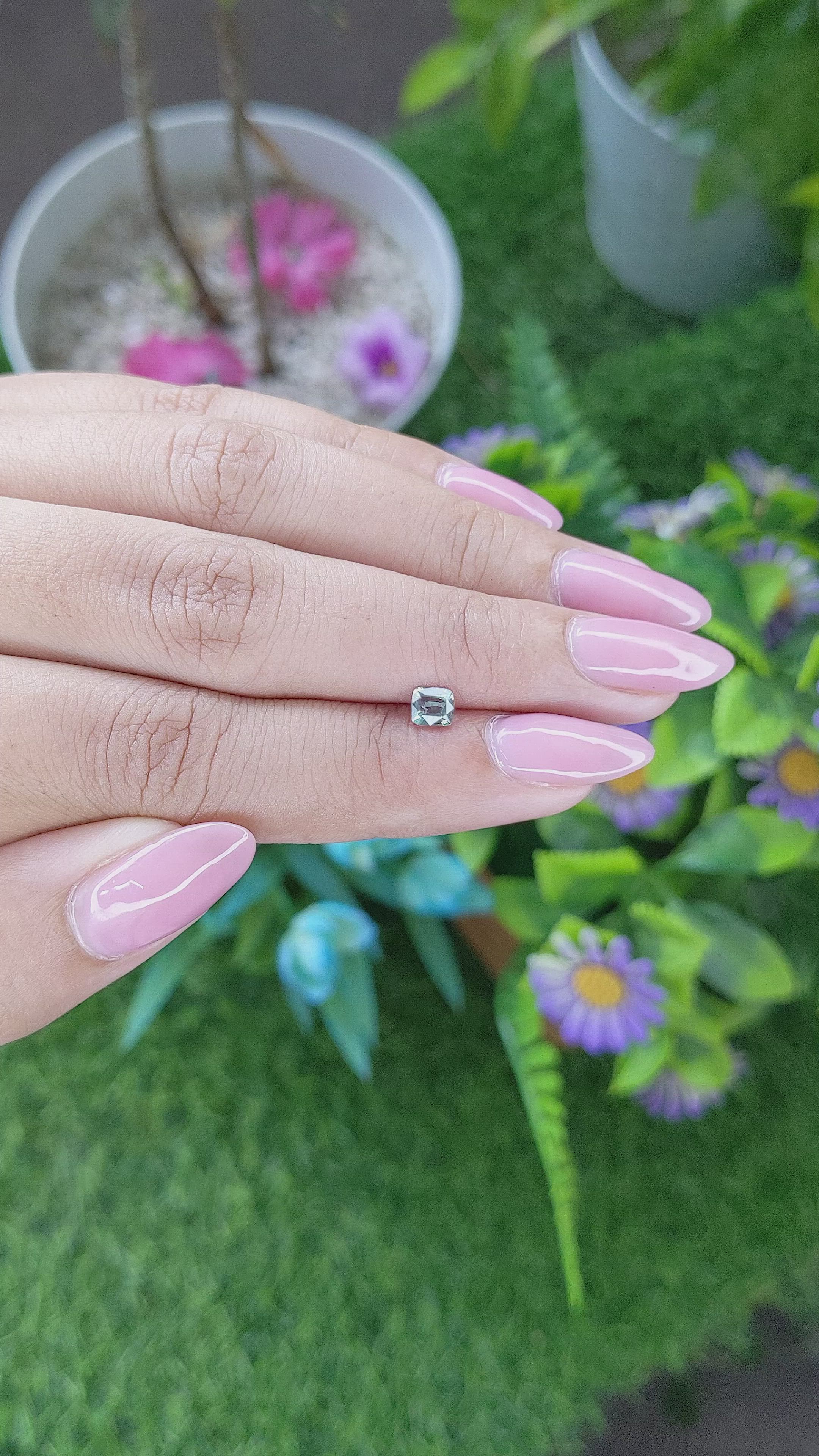 0.38 Ct. Alexandrite from Madagascar Size Video