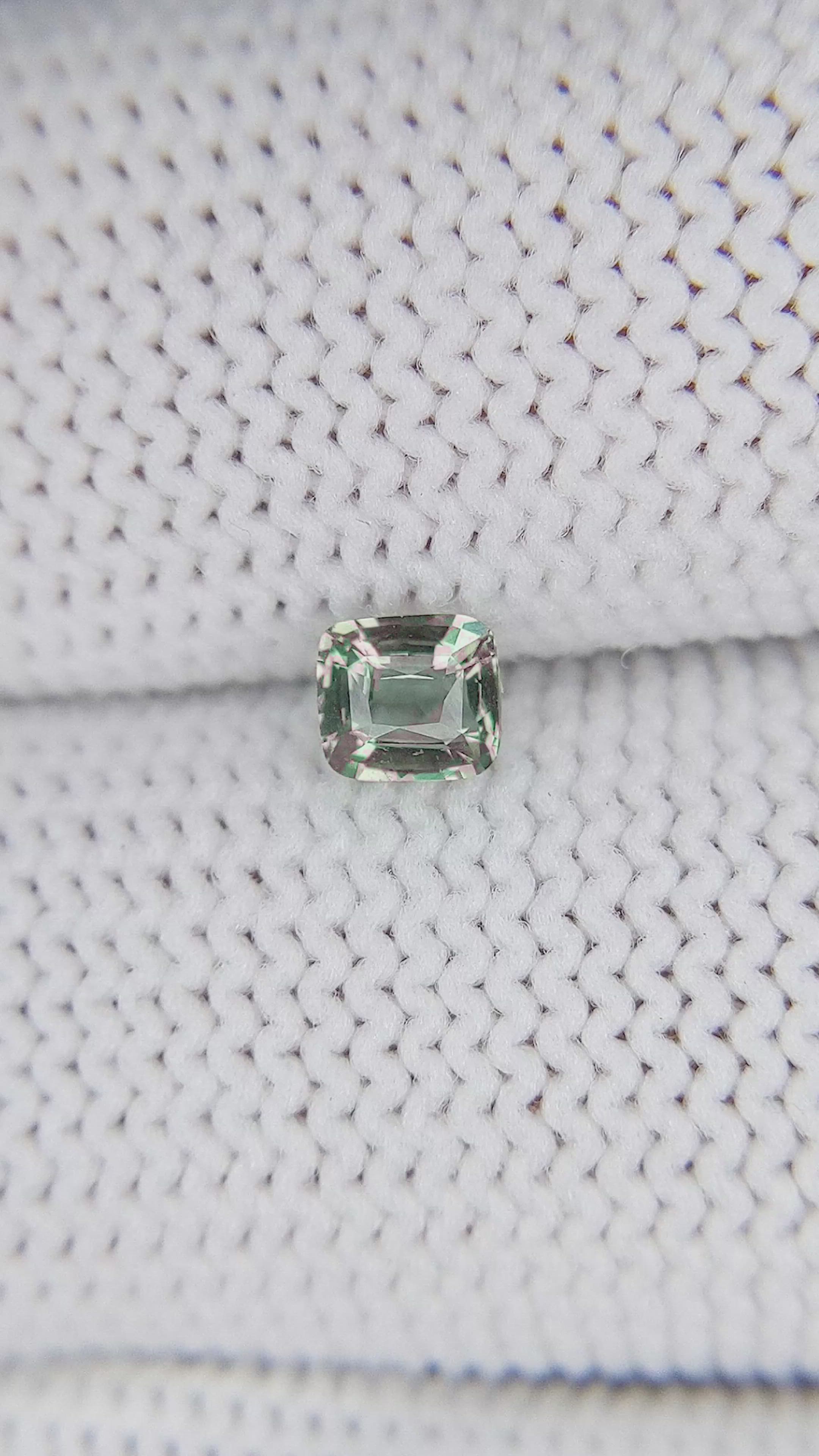 0.38 Ct. Alexandrite from Madagascar Size Video