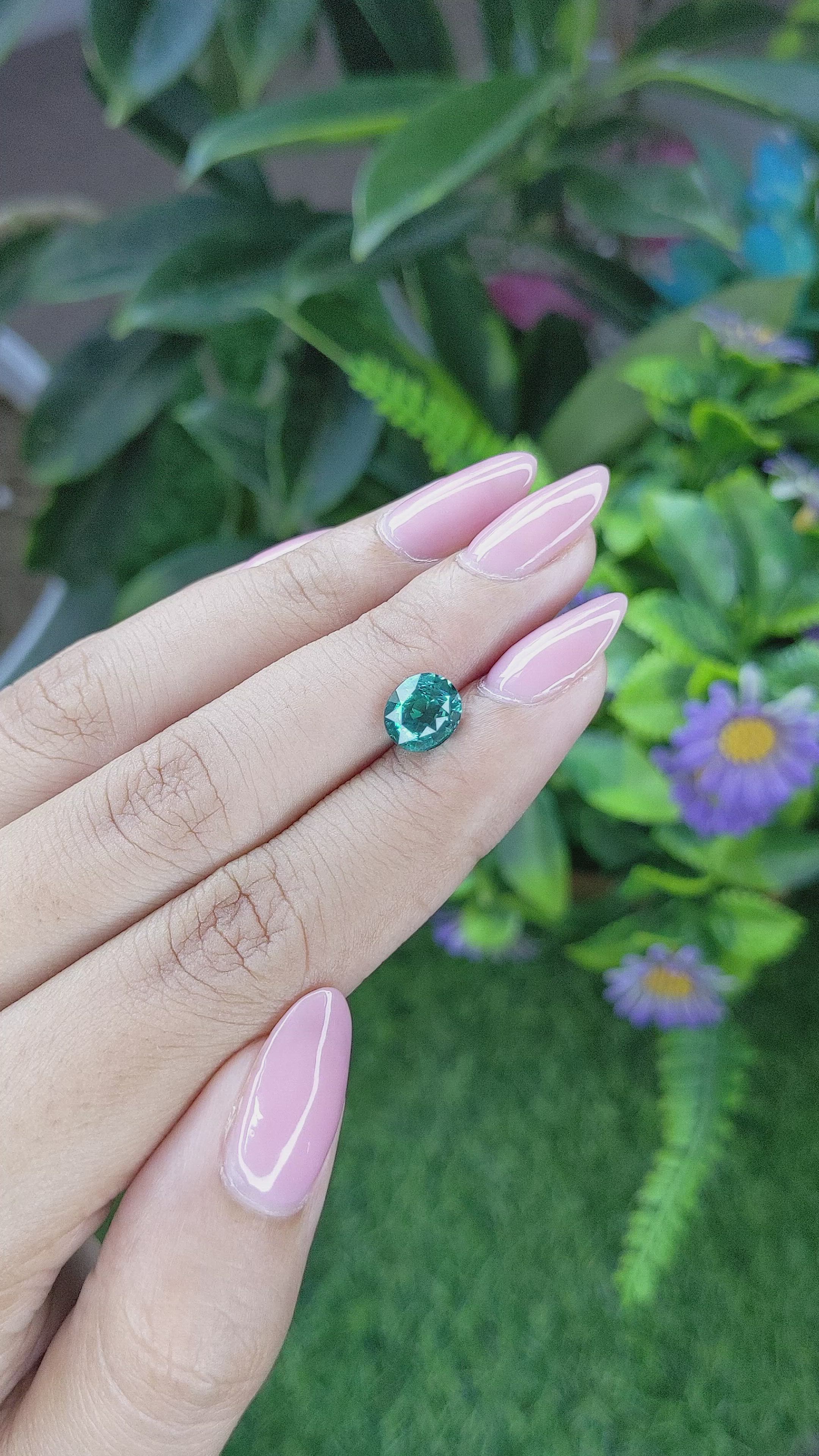 1.55 Ct. Grandidierite from Madagascar Size Video