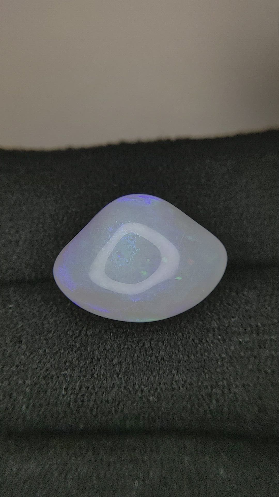 7.63 Ct. Cabochon Crystal/Jelly Opal from Australia Size Video