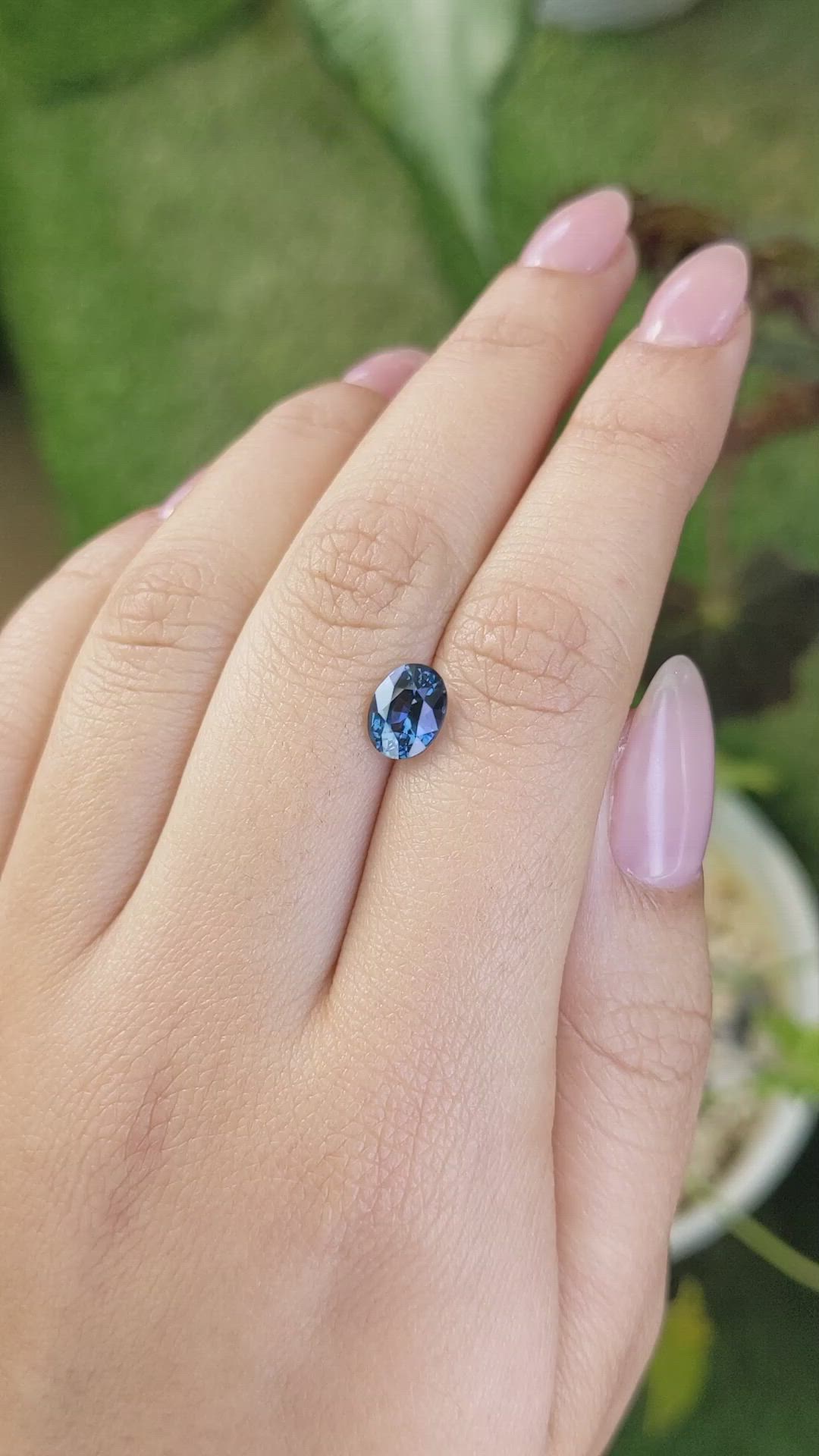 1.64 Ct. Spinel from Ceylon (Sri Lanka) Size Video