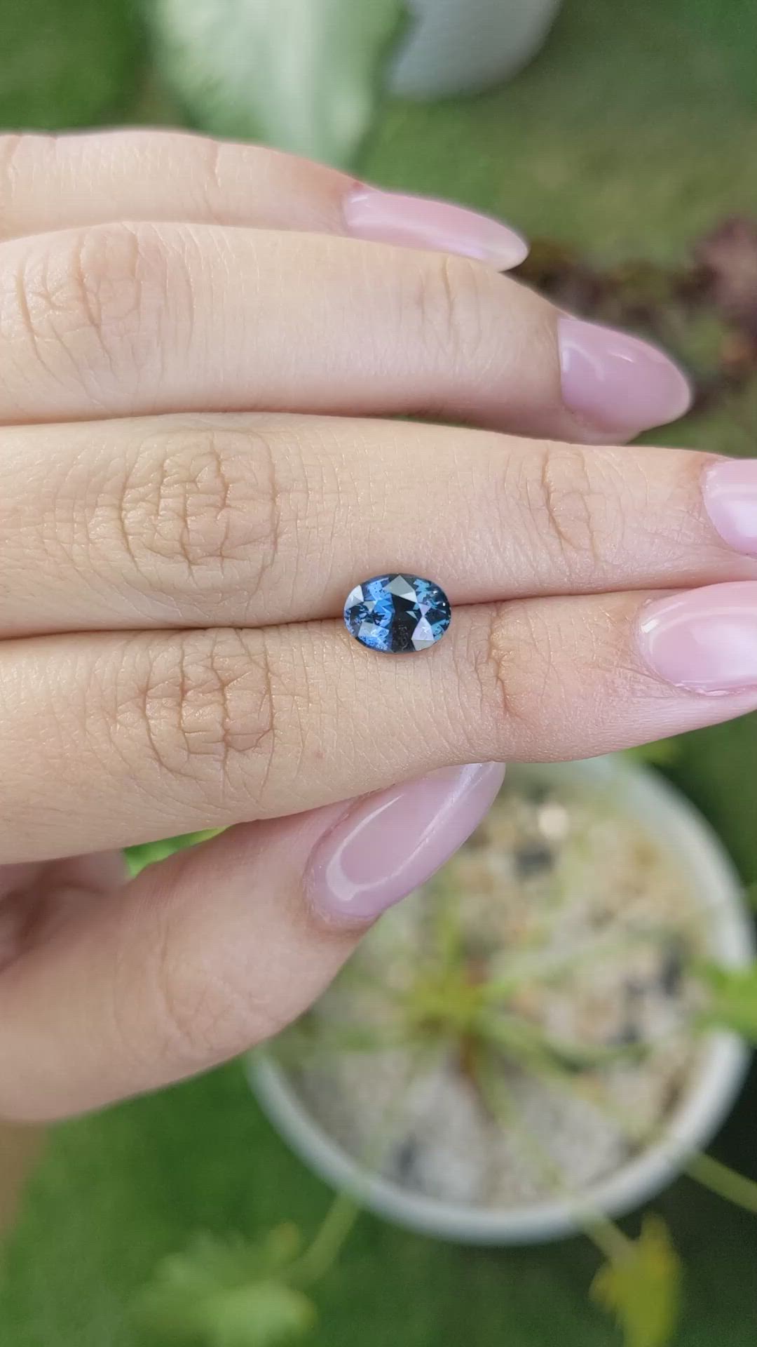 1.64 Ct. Spinel from Ceylon (Sri Lanka) Size Video